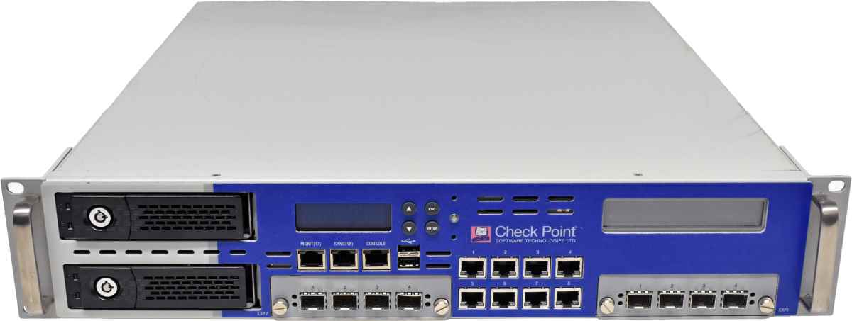 Check Point P-20 Power-1 9070 16-Port GE Firewall +HDDs +OS 4x Mini GBICs