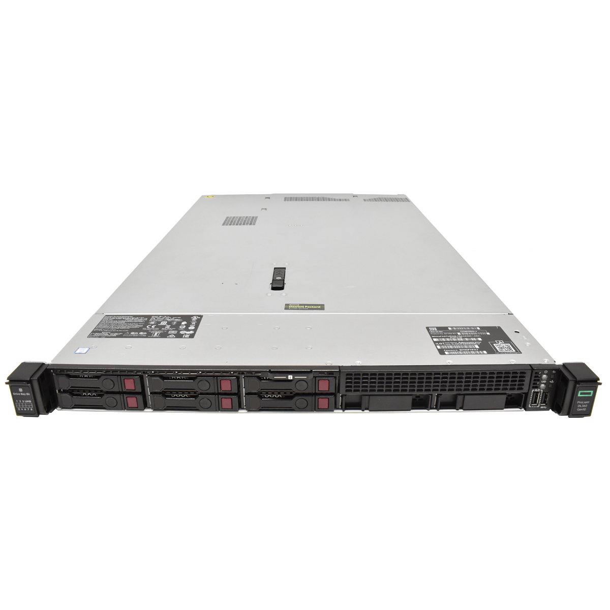 HP ProLiant DL360 G10 2x Gold 5122 4C 256 GB RAM E208i 562FLR-SFP+ 8x SFF iLO 5 6x400GB SSD