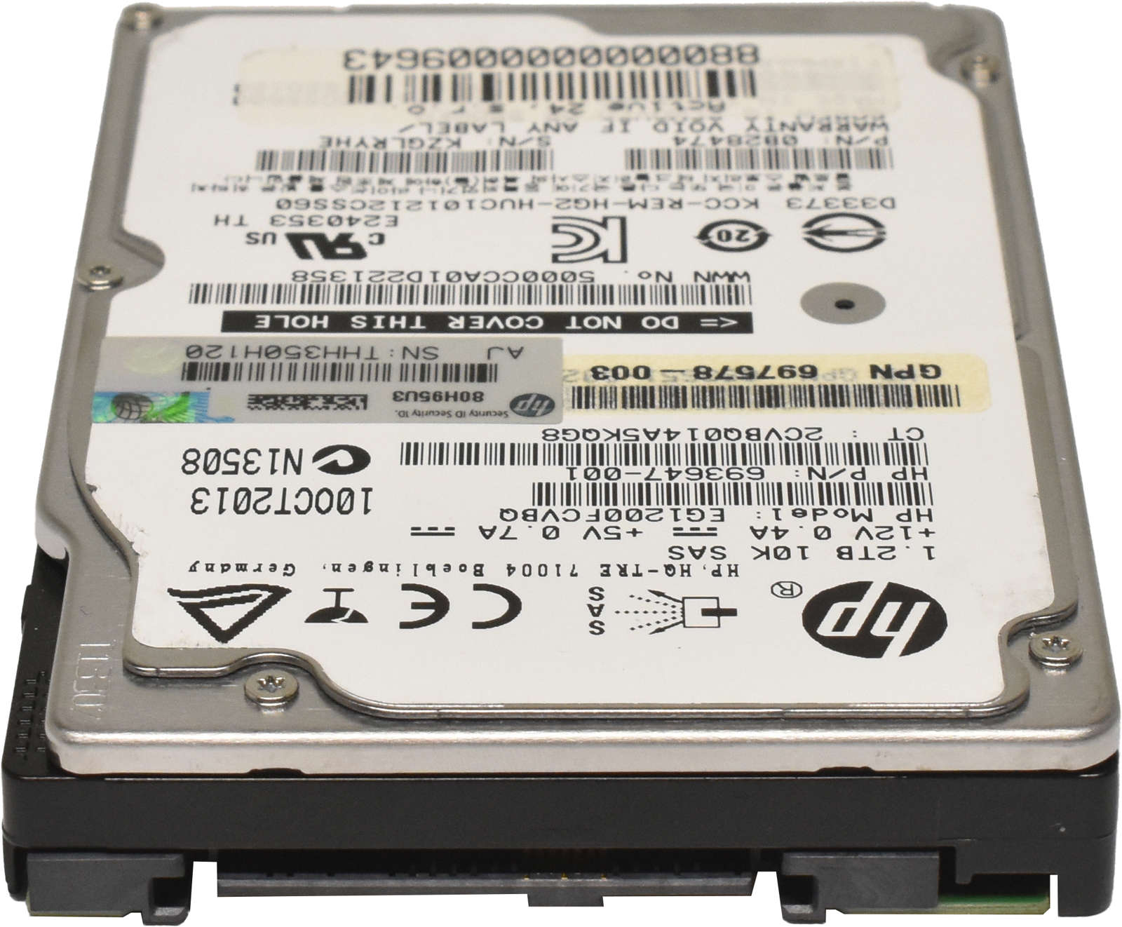 HP 1.2TB 2.5" 6G 10K SAS HDD Festplatte EG1200FCVBQ 693647-001 0B28474