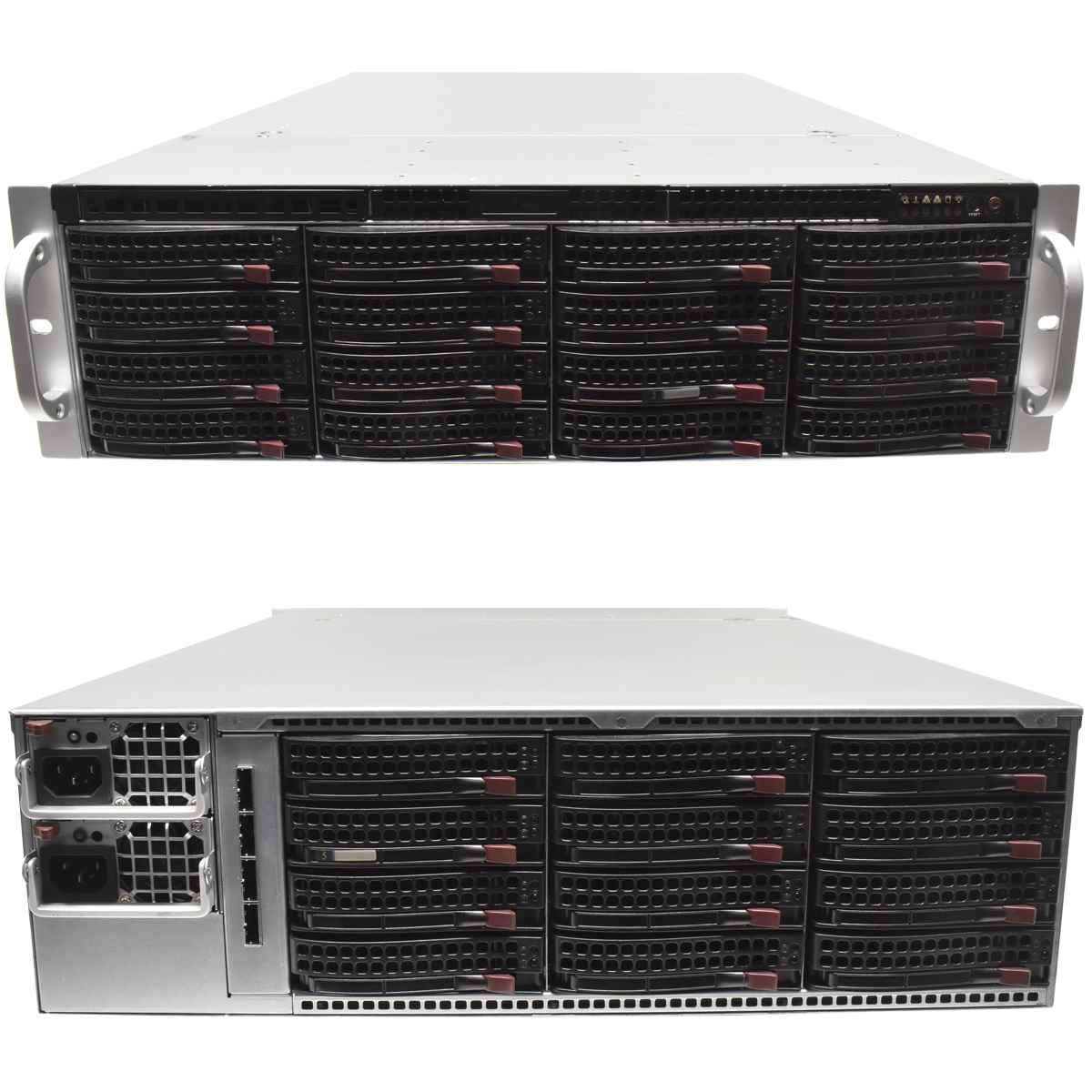 Supermicro CSE-837 3U Rack Storage JBOD SAS837A BPN-SAS2 -837EL2  2x PSU 28x LFF