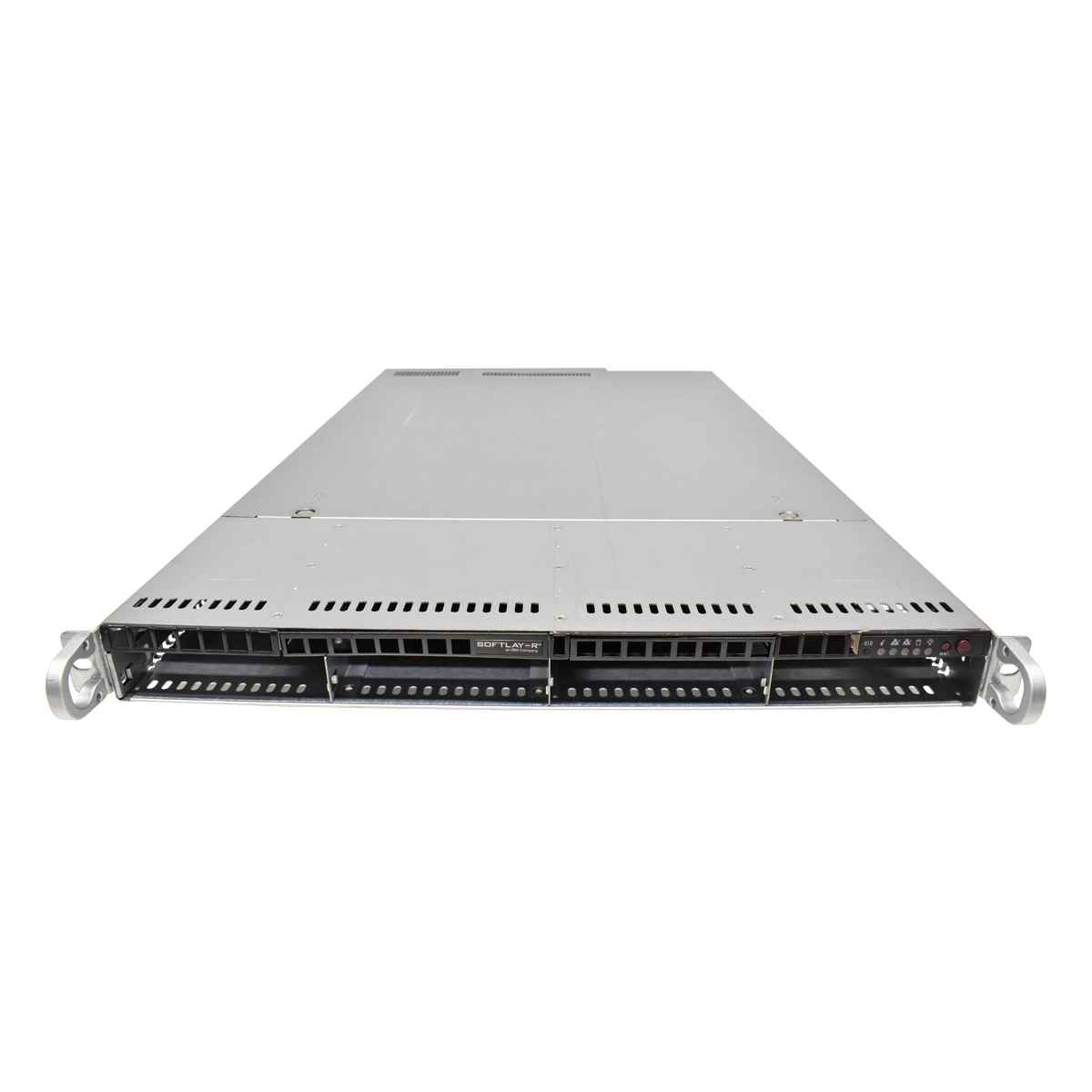 Supermicro CSE-819U 1U Rack Server X10DRU-i+ no CPU no RAM 4x LFF no PSU no Raid Controller Supermicro CSE-819U Server 1U X10DRU 2xE5-2673 V3 32GB LSI 9300-16i 12TB HDD
