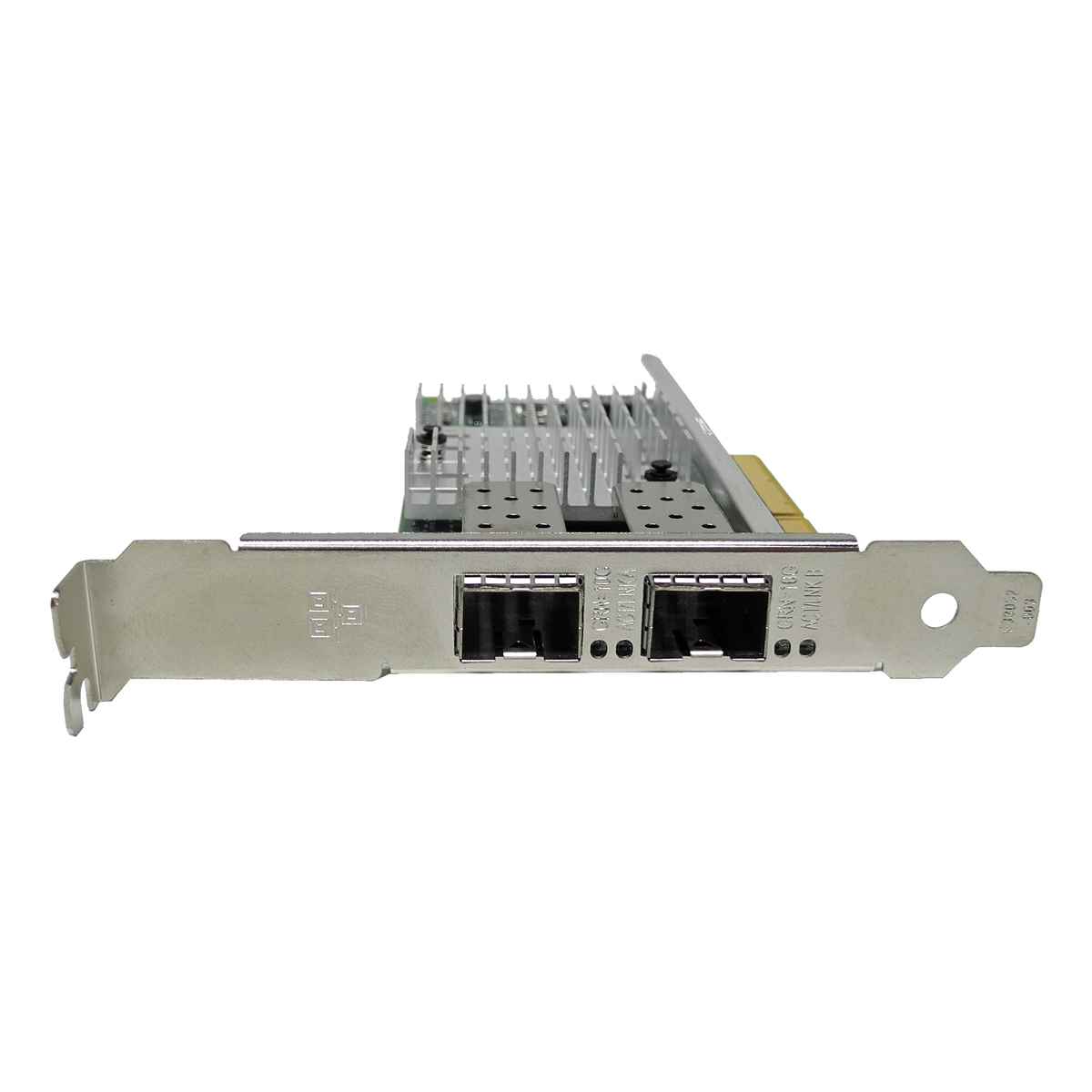DELL Intel X520-DA2 FC Dual-Port 10GbE+2x SFP PCIe x8 Netzwerkkarte 0942V6 FP