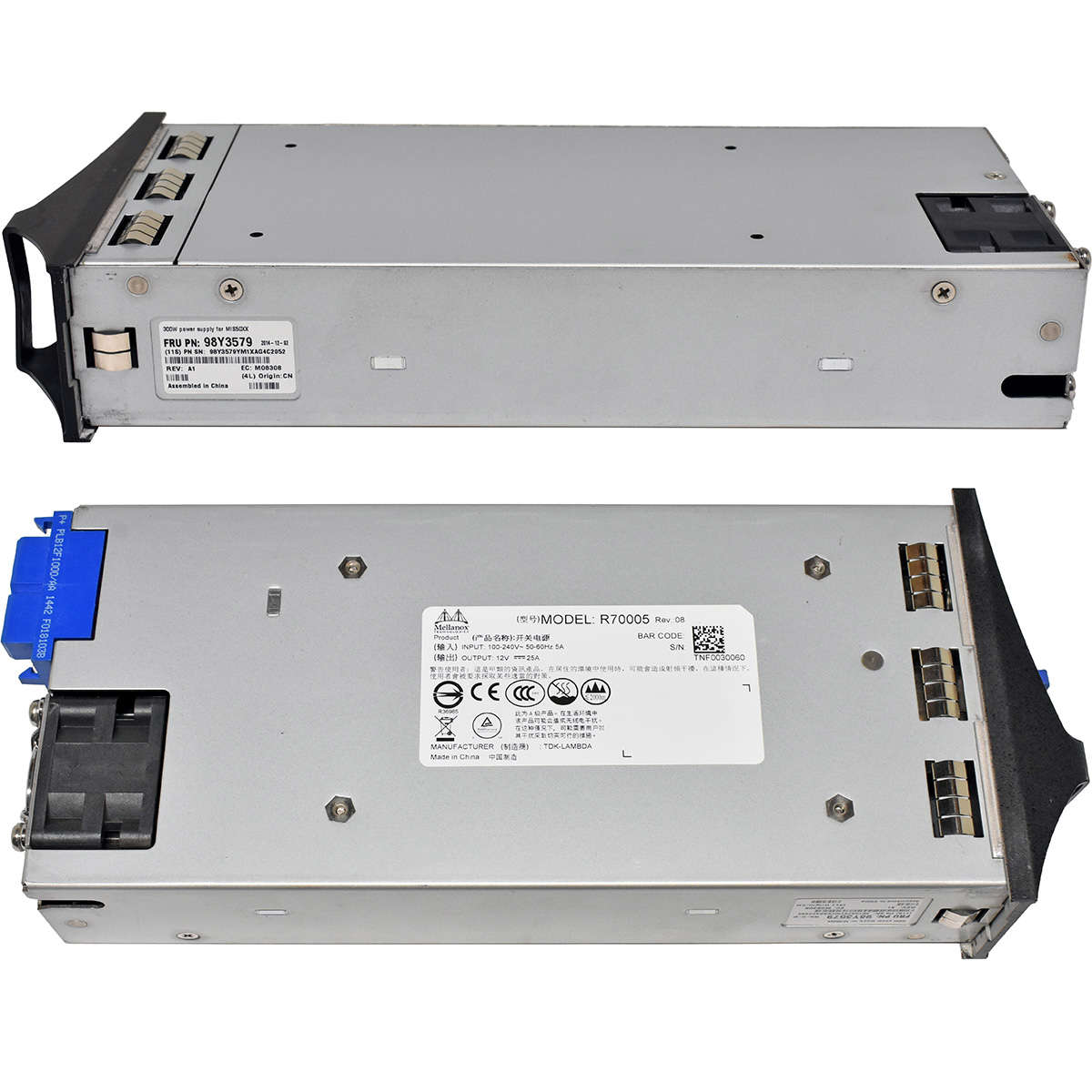 Mellanox IS5030 IBM 300W Netzteil Power Supply R70005 98Y3579