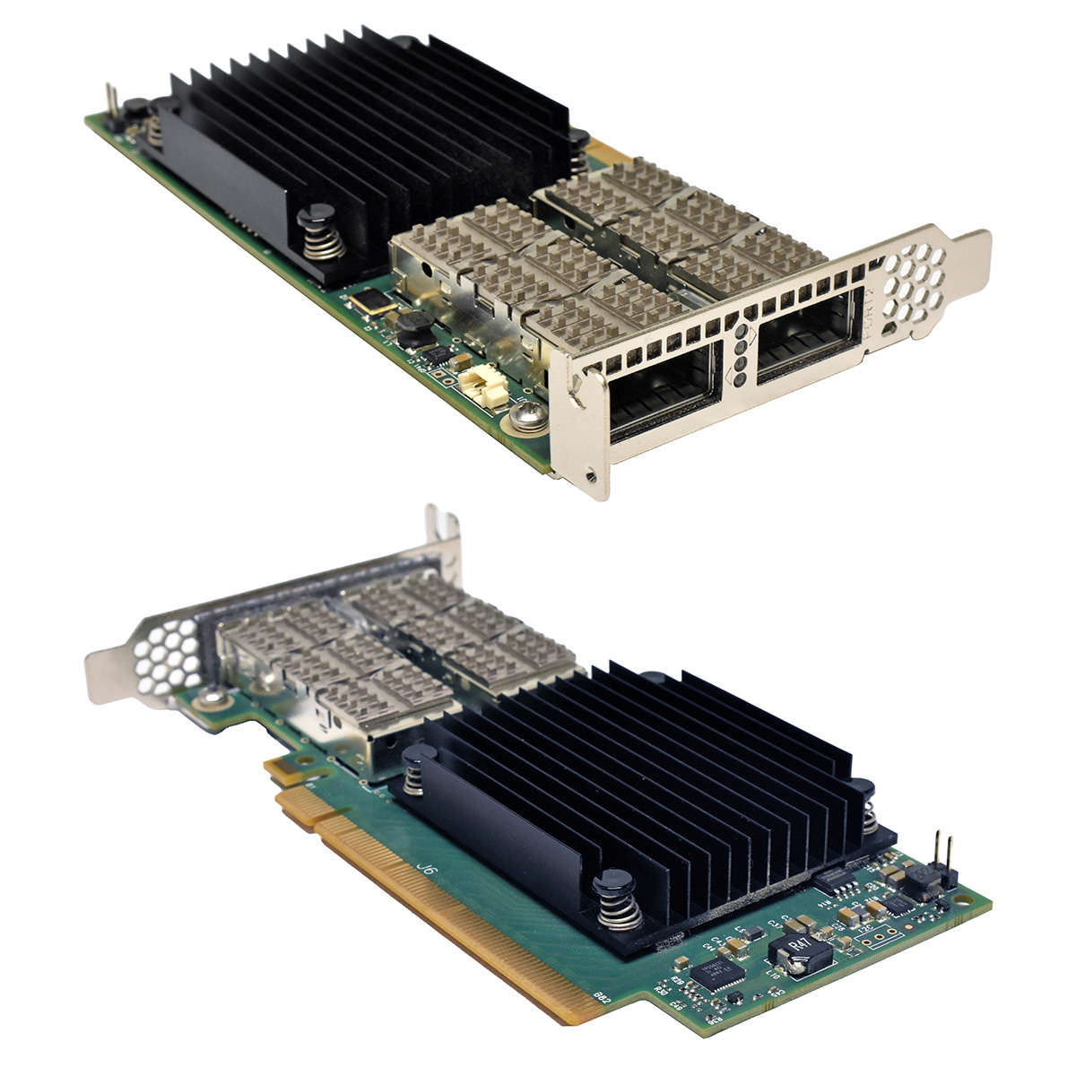 IBM-Mellanox-EC33-ConnectX-3-2-Port-56-GbE-PCIe-x8-004.jpg IBM Mellanox EC33 ConnectX-3 2-Port 56 GbE PCIe x8 QSFP FDR Server Adapter 00RX852 LP