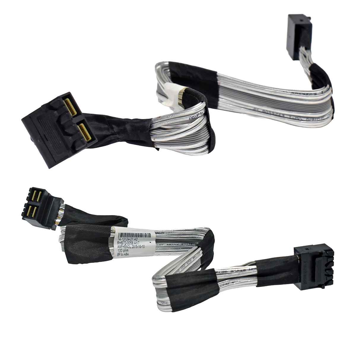 Cisco Amphenol RHS72-0058 74-13104-01 12G MiniSAS HD Data Cable 0,45m double SFF-8643 - SFF-8643 for UCS C240 M4 Cisco Amphenol RHS72-0058 74-13104-01 12G MiniSAS HD Data Cable 0,45m double SFF-8643 - SFF-8643 for UCS C240 M4