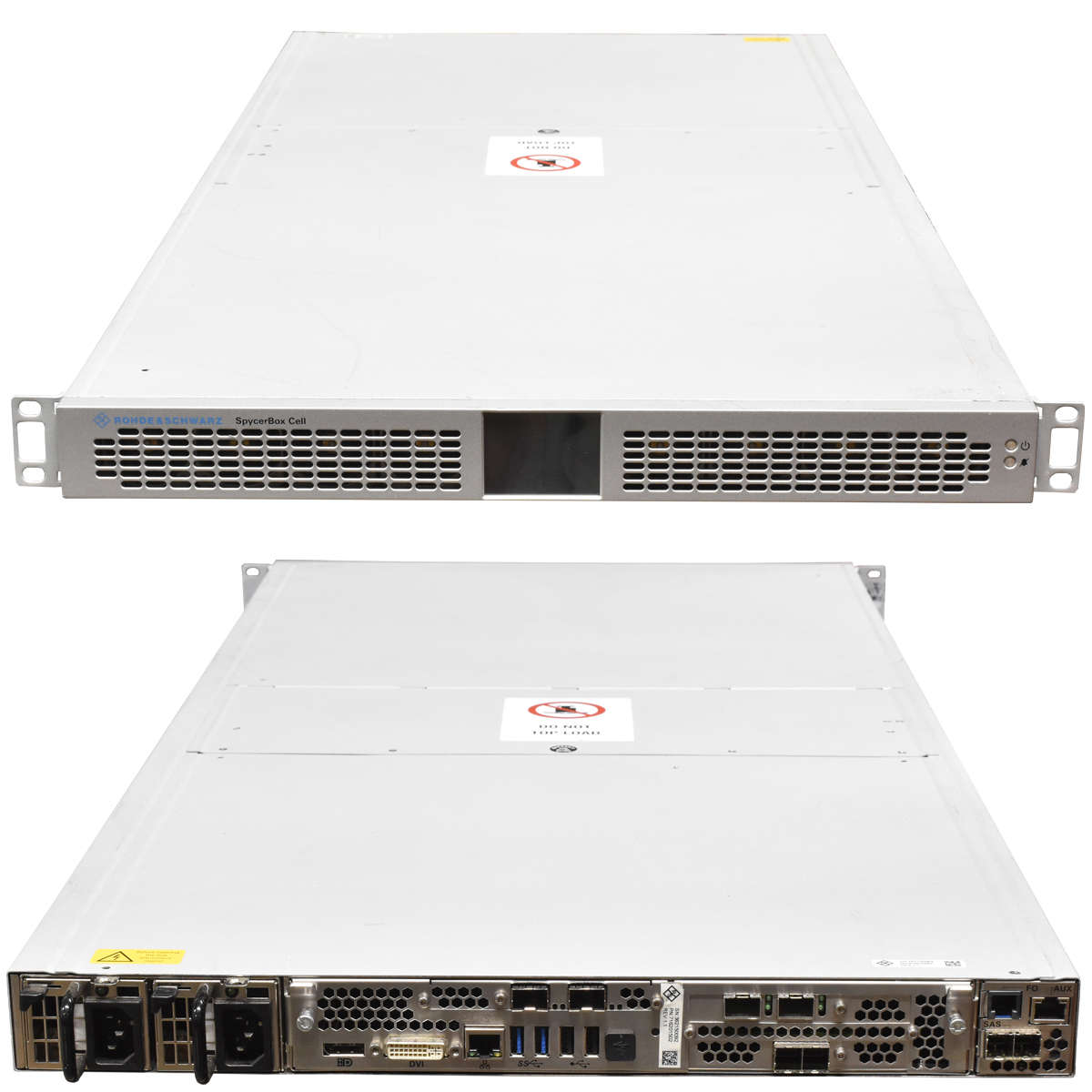Rohde-Schwarz-DVS-SpycerBox-Cell-Production-Storag-001.jpg Rohde Schwarz DVS SpycerBox Cell Production Storage no OS no Licinse 2,7TB SAS