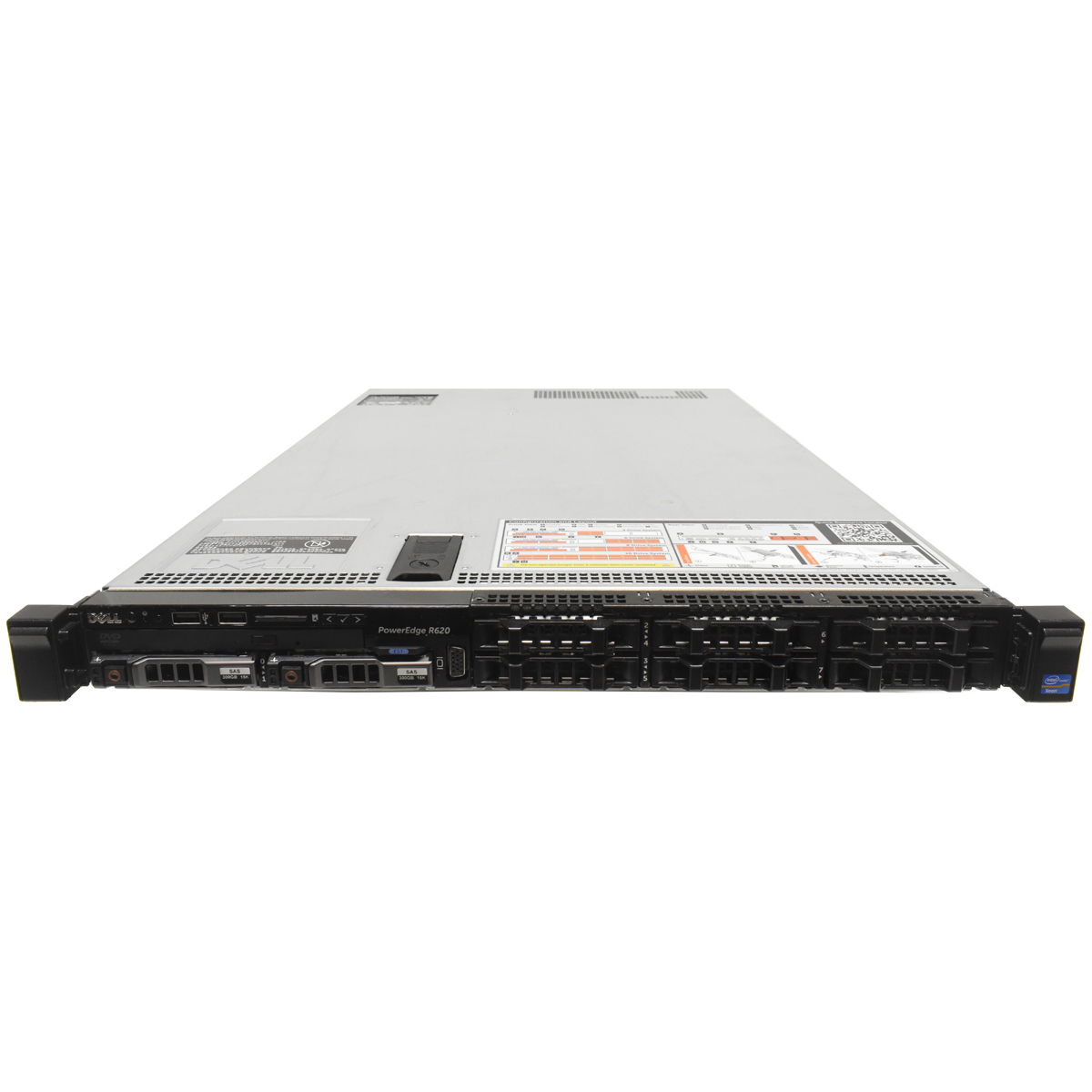 Dell PowerEdge R620 2x E5-2680 2.70GHz 8C 64 GB RAM 2.5 8 Bay iDrac7 Dell PowerEdge R620 ohne CPU 0 GB RAM 2x Kühler 8x SFF 2,5 H310mini