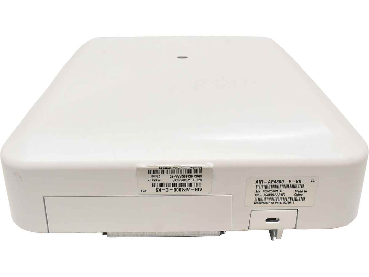 Cisco W-LAN Access Point AIR-AP4800-E-K9 mit Wandhalterung Cisco W-LAN Access Point AIR-AP4800-E-K9 ohne Wandhalterung