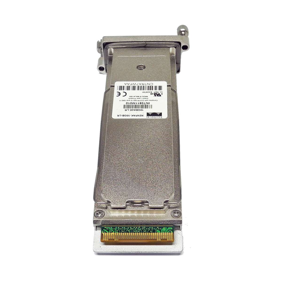Cisco-Original-XENPAK-10GB-LR-10km-1310nm-Optical-005.jpg Cisco Original XENPAK-10GB-LR+ 10km 1310nm Optical Transceiver MPN: 10-1838-04