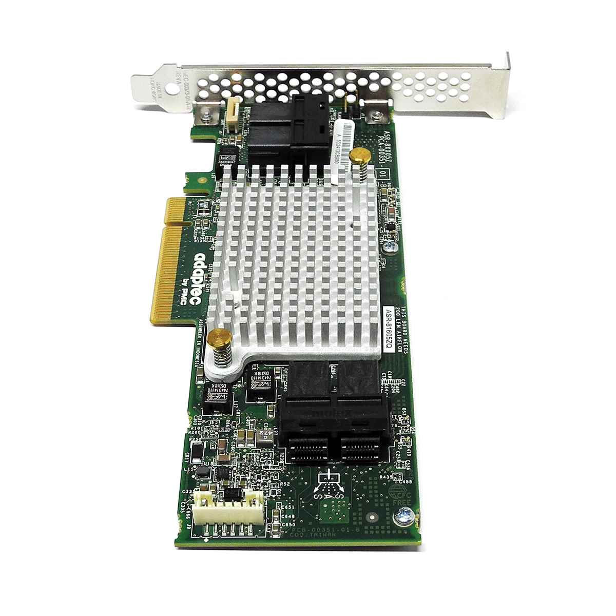 Adaptec ASR-81605ZQ 12Gb SAS 1GB Cache PCIe x8 RAID Controller TCA-00351-01-B Adaptec ASR-81605ZQ 12Gb SAS 1GB Cache PCIe x8 RAID Controller TCA-00351-01-B