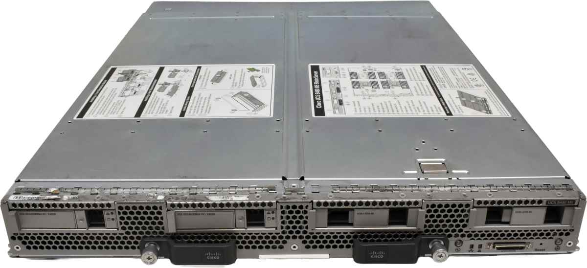 Cisco UCS B480 M5 Blade Server 4x Platinum 8276 128GB RAM UCS-VIC-M83-8P V02 UCSB-MLOM-40G-03 V04