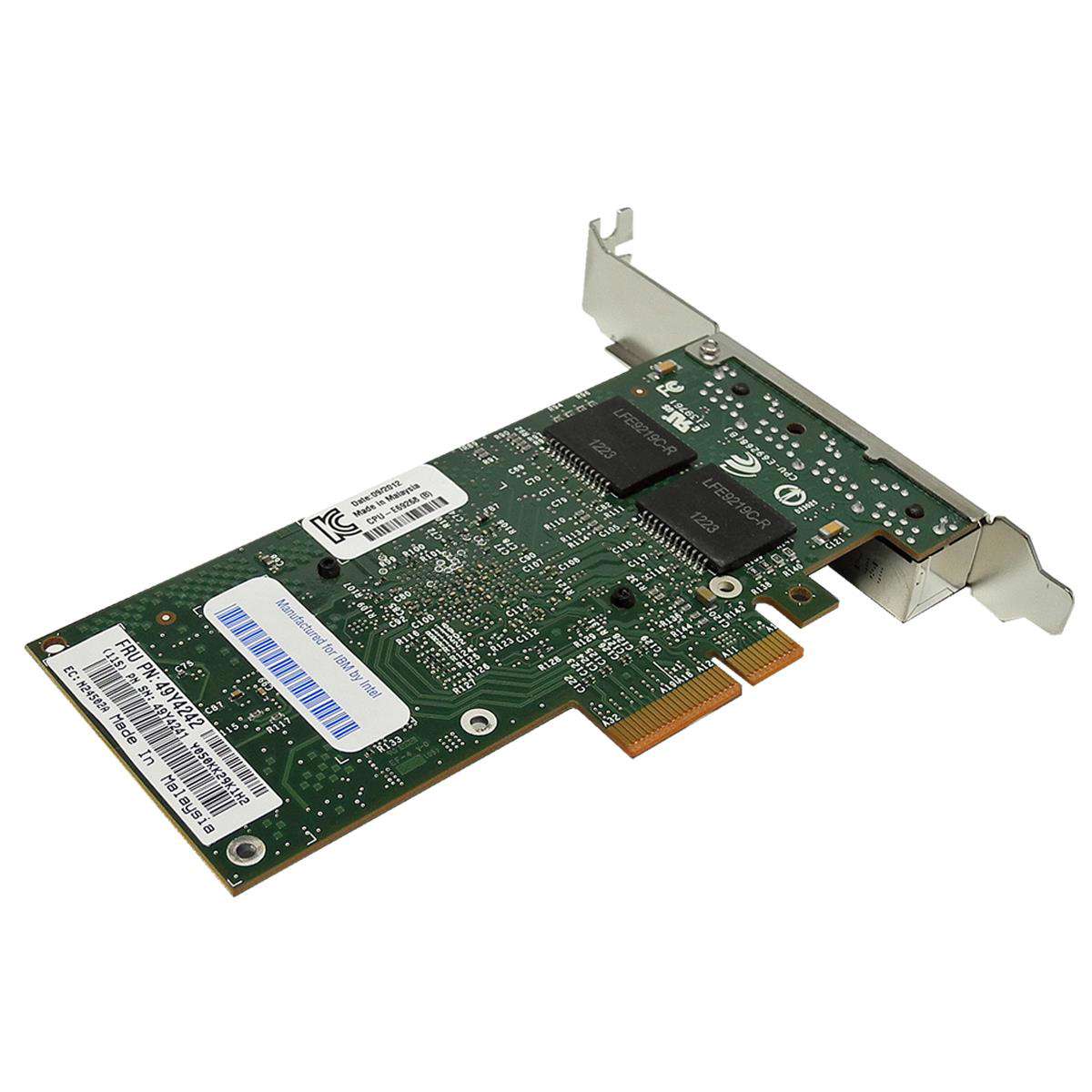 IBM-Intel-i340-T4-4-Port-PCIe-x4-Gbit-Ethernet-Net-003.jpg IBM Intel i340-T4 4-Port PCIe x4 Gbit Ethernet Netzwerkkarte 49Y4242 94Y5167 FP