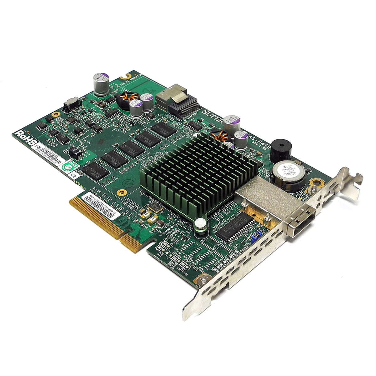 Supermicro-AOC-USAS-H4IR-Dual-Port-3-Gb-s-PCI-Expr-001.jpg Supermicro AOC-USAS-H4IR Dual-Port 3 Gb/s PCI-Express x8 SAS RAID Controller