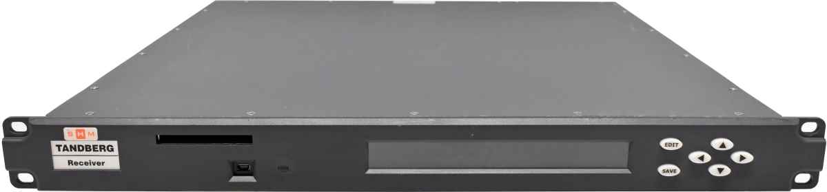 Tandberg Receiver RX8200 MPEG2 & MPEG4 4:2:2 Base Unit for Receiver RX8200 Rev. 1.2