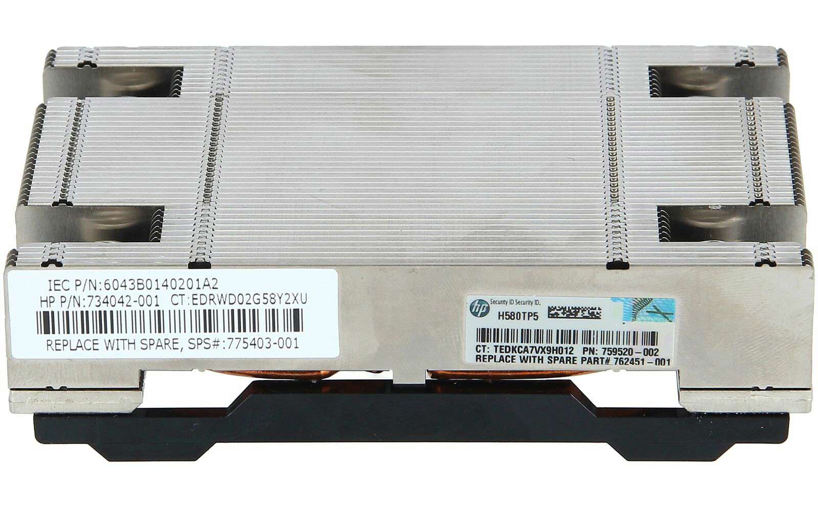 HP 734042-001 CPU Heatsink / Kühler for ProLiant DL360 Gen9