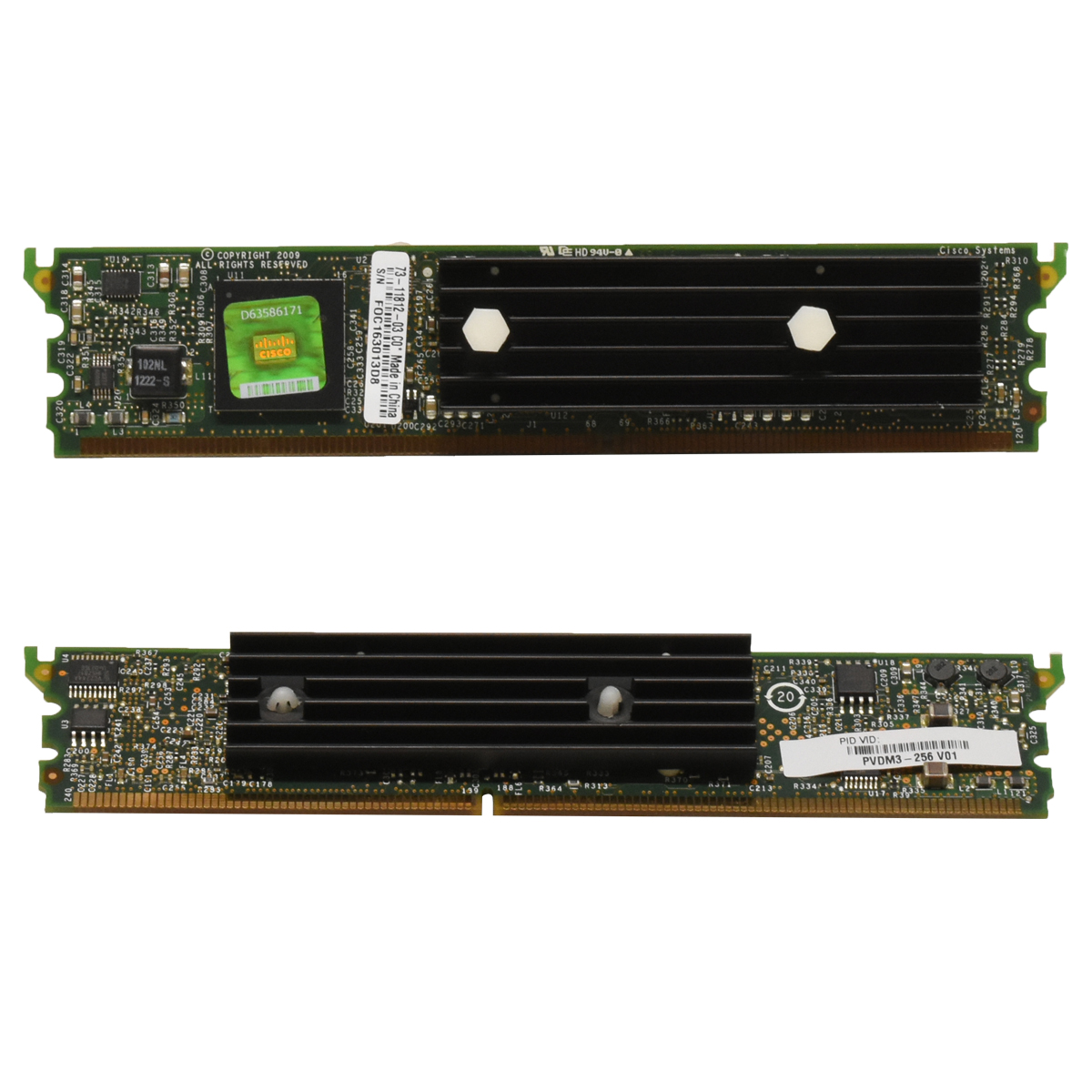 Cisco PVDM3-256 V01 High-Density Packet Voice DSP Module 73-11812-03 Cisco PVDM3-256 V01 High-Density Packet Voice DSP Module 73-11812-03