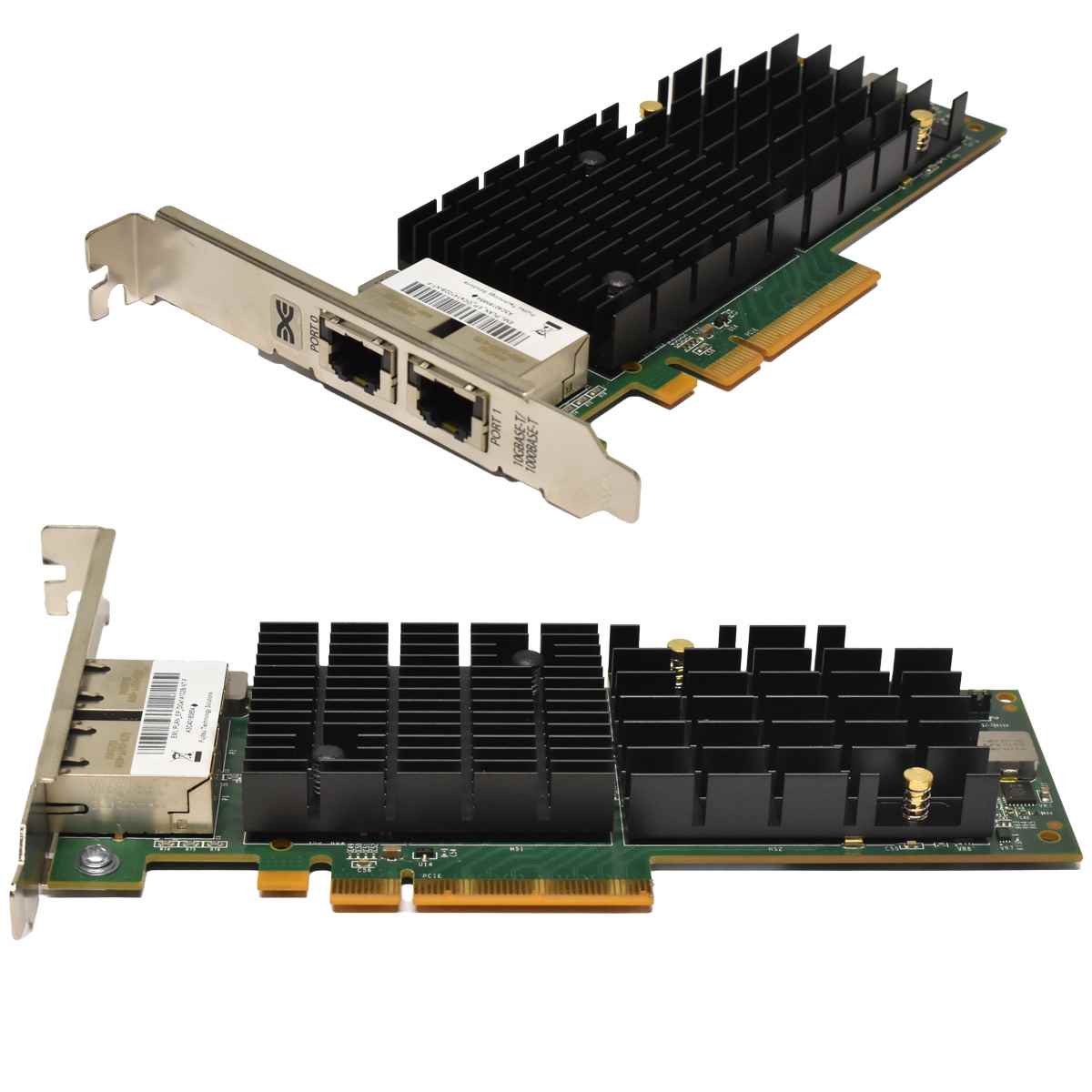 Fujitsu 10GbE Dual-Port Netzwerkadapter PCIe RJ45 A3C40185854 OCe14102B-NT-F FP Fujitsu 10GbE Dual-Port Netzwerkadapter PCIe RJ45 A3C40185854 OCe14102B-NT-F FP