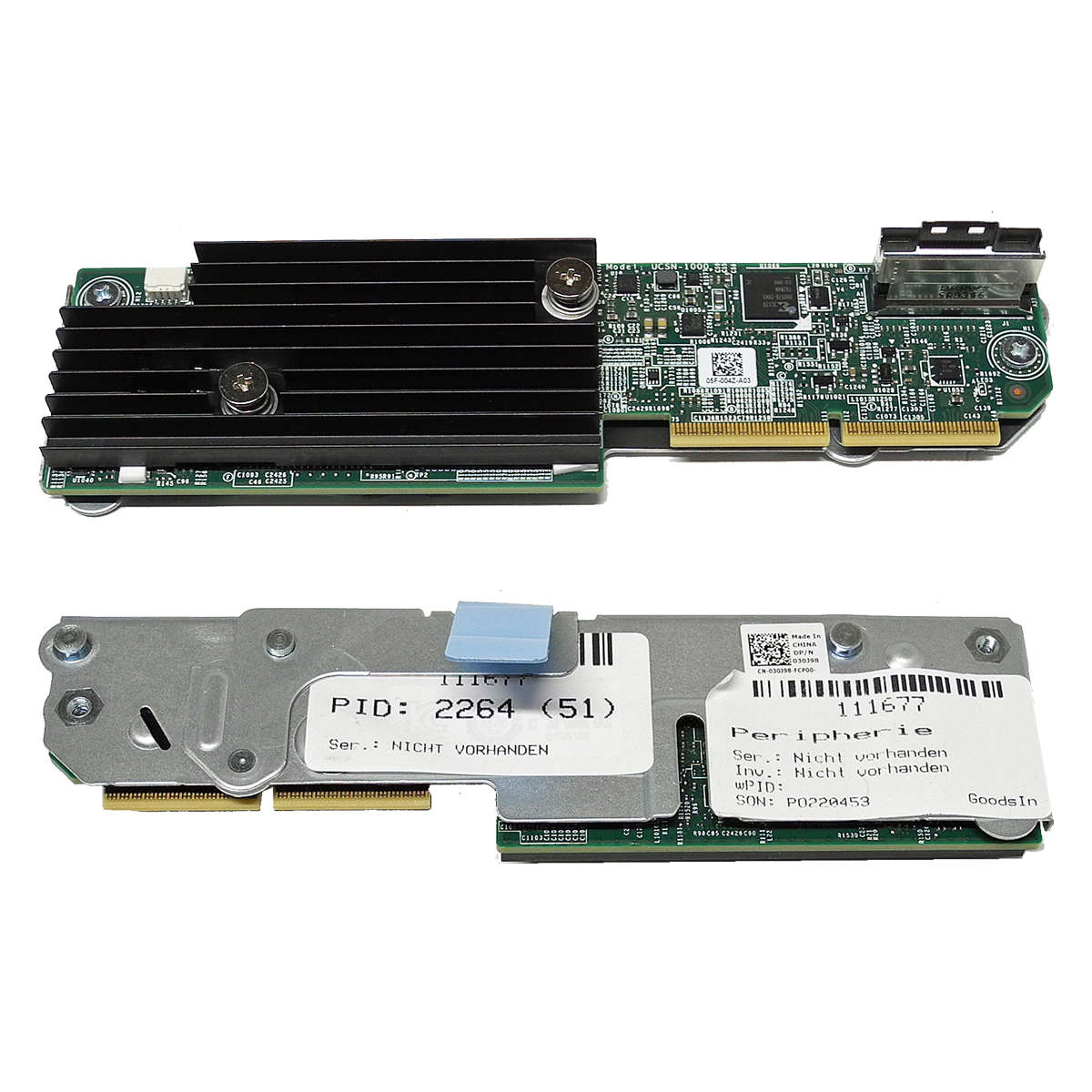 DELL-PERC-HBA330-SAS-SATA-12Gb-PCIe3-0-Controller-001.jpg DELL PERC HBA330 SAS/SATA 12Gb PCIe3.0 Controller für PowerEdge MX Series 030J98