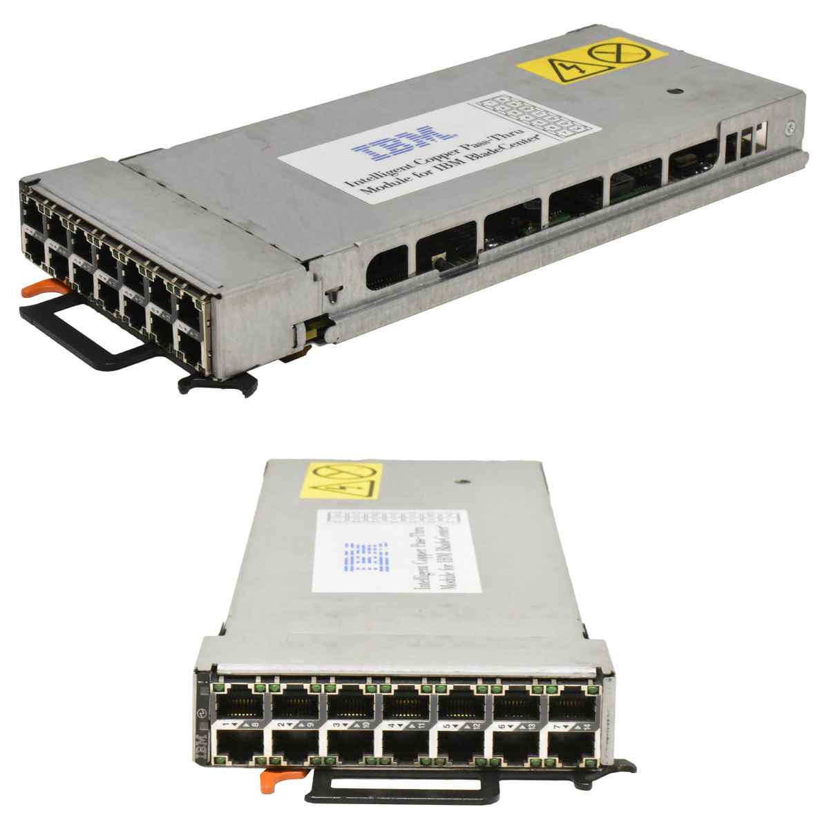 IBM FRU 44W4486 Intelligent Copper Pass-Thru Module BN-SNFFY for IBM BladeCenter IBM FRU 44W4486 Intelligent Copper Pass-Thru Module BN-SNFFY for IBM BladeCenter