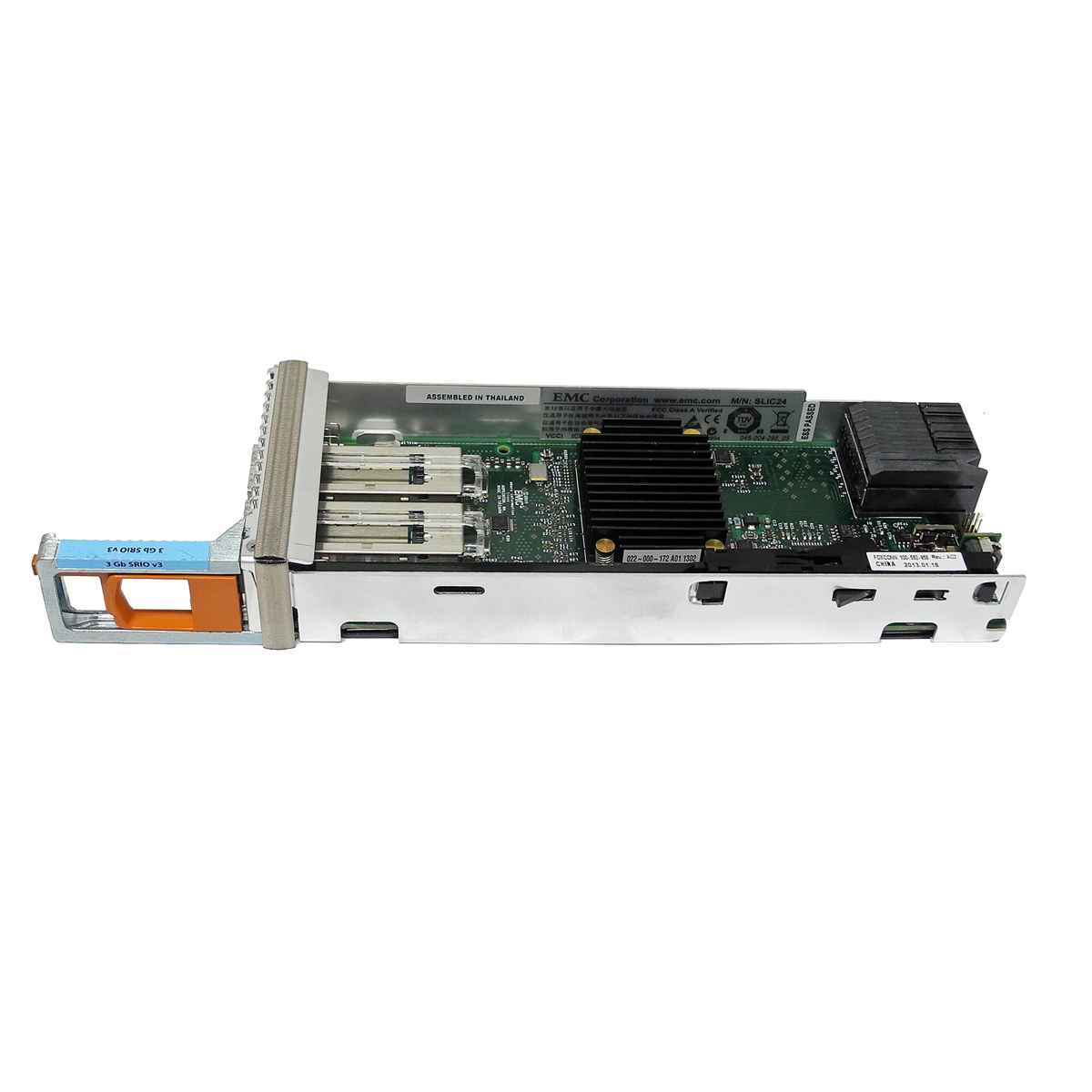 EMC SLIC24 2-Port 3Gb SRIO V3 I/O Module for Symmetrix VMAX Storage 303-186-100A EMC SLIC24 2-Port 3Gb SRIO V3 I/O Module for Symmetrix VMAX Storage 303-186-100A