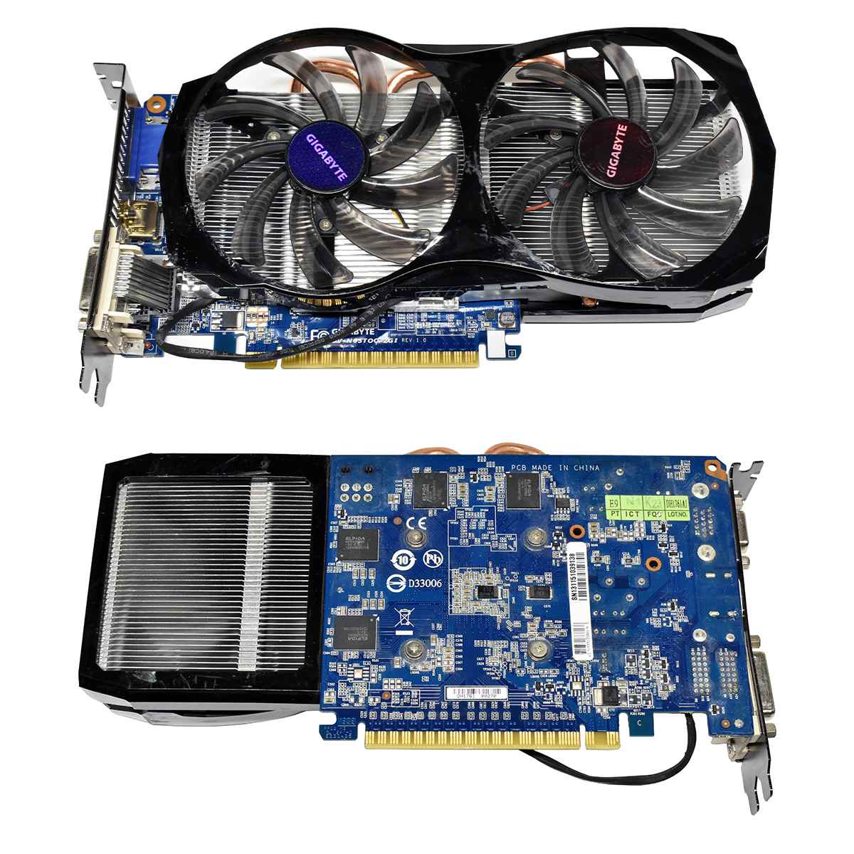 Gigabyte Windforce GV-N65TOC-2GI NVIDIA GeForce 650 Ti Graphics Card GK106S 2GB GDDR5 PCIe 3.0 x16 VGA DP 2x DVI Gigabyte Windforce GV-N65TOC-2GI NVIDIA GeForce 650 Ti Graphics Card GK106S 2GB GDDR5 PCIe 3.0 x16 VGA DP 2x DVI