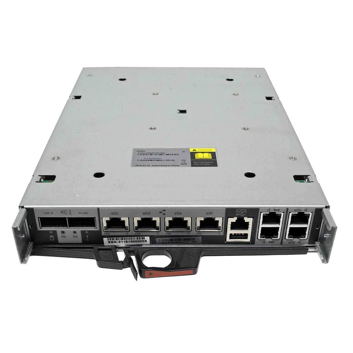 NetApp 111-01323+E2 Controller Module 10GbE 16+2 GB Cache for FAS2520 Storage NetApp 111-01323+E2 Controller Module 10GbE 16+2 GB Cache for FAS2520 Storage