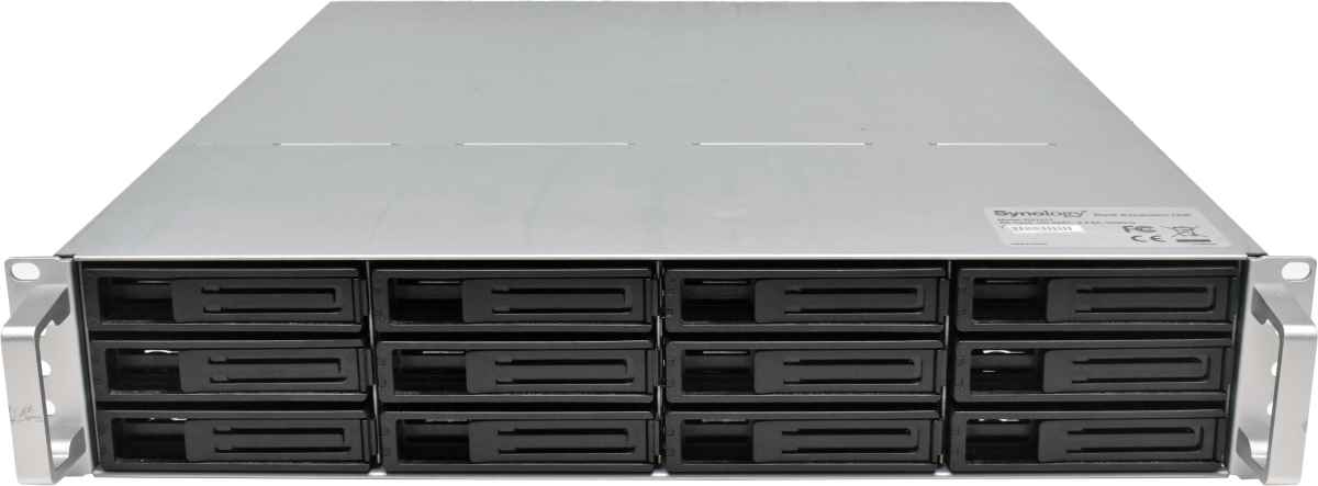 Synology RX1211 12-Bay 2U Rack Station Storage Expansion +Caddys for RS2211+