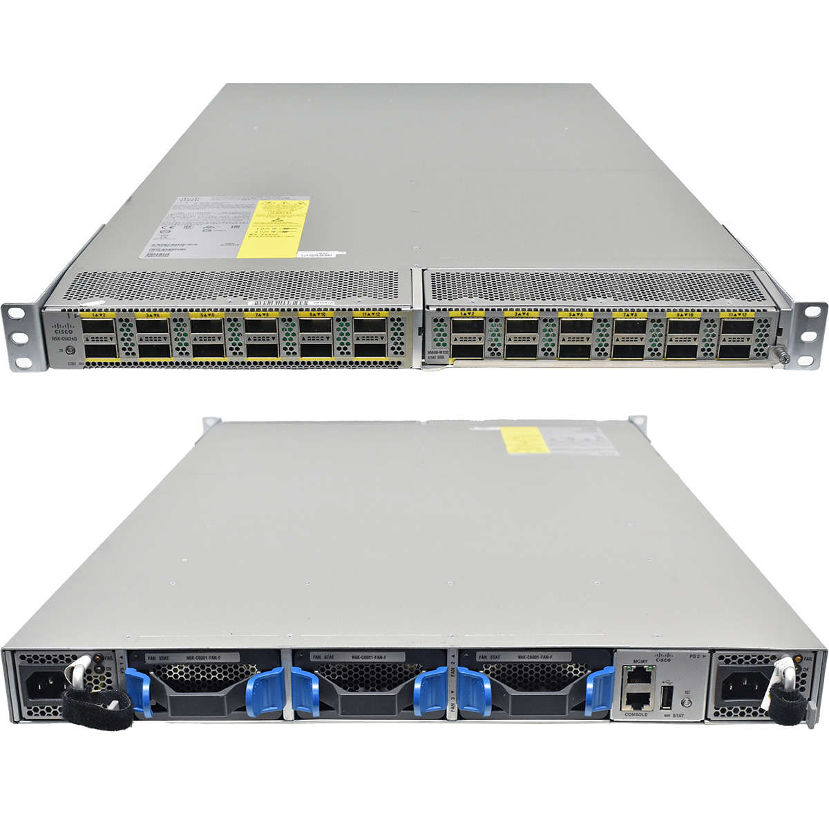 Cisco-N5K-C5624Q-68-5511-01-12-Port-40G-QSFP-Ether-005.jpg Cisco N5K-C5624Q 68-5707-02 12-Port 40G QSFP+ Ethernet Switch + Module 12-Port 40G QSFP+