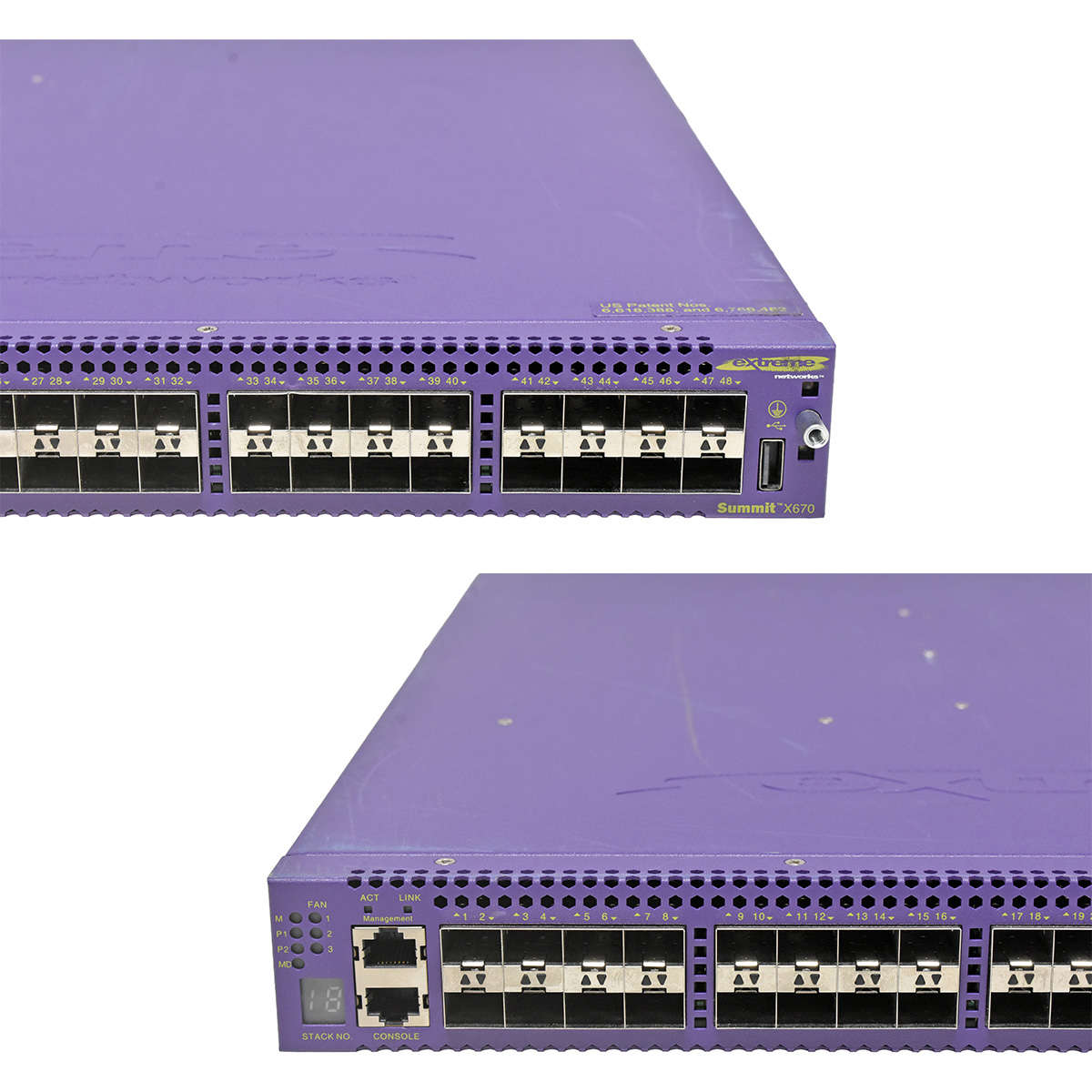 Extreme Summit X670-48x-FB 17103 48-Port SFP+ 10GE Switch