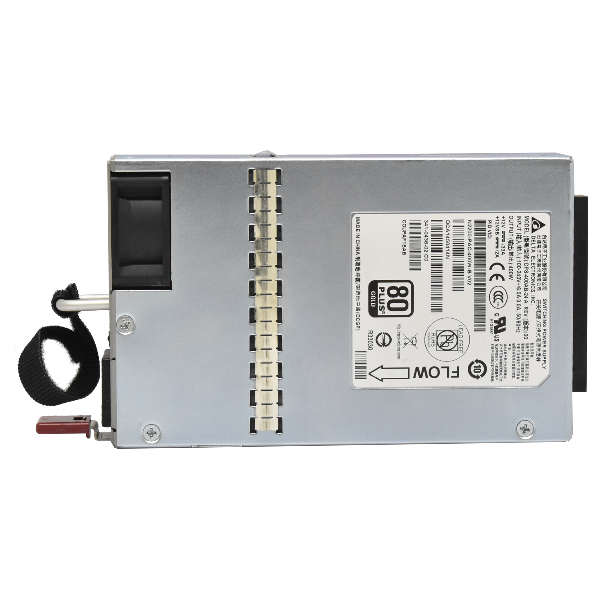 Delta Power Supply/Netzteil N2200 -PAC-400W DPS-400W-AB PN: 341-0436-02 C0 für Nexus 2248TP Liteon Power Supply/Netzteil N2200 -PS-2421-2-LF PAC-400W-B PN: 341-0436-02 C0 für Nexus 2248TP