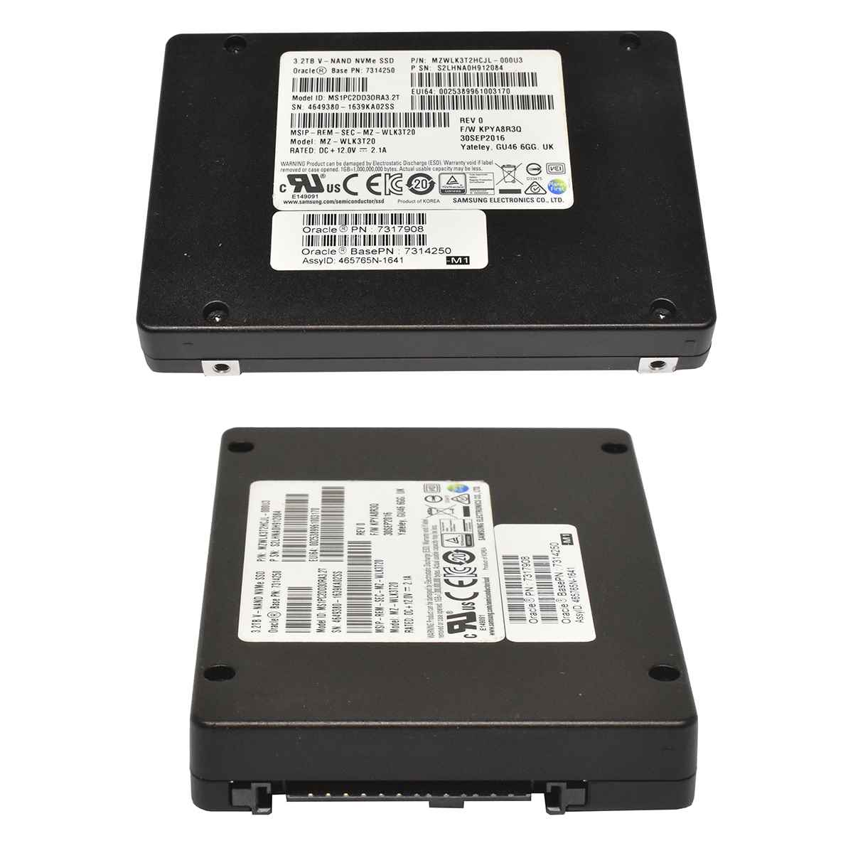Samsung Sun Oracle MZ-WLK3T20 2.5" 3.2TB V - HAND NVMe SSD 7314250 7317908 Samsung Sun Oracle MZ-WLK3T20 2.5" 3.2TB V - HAND NVMe SSD 7314250 7317908