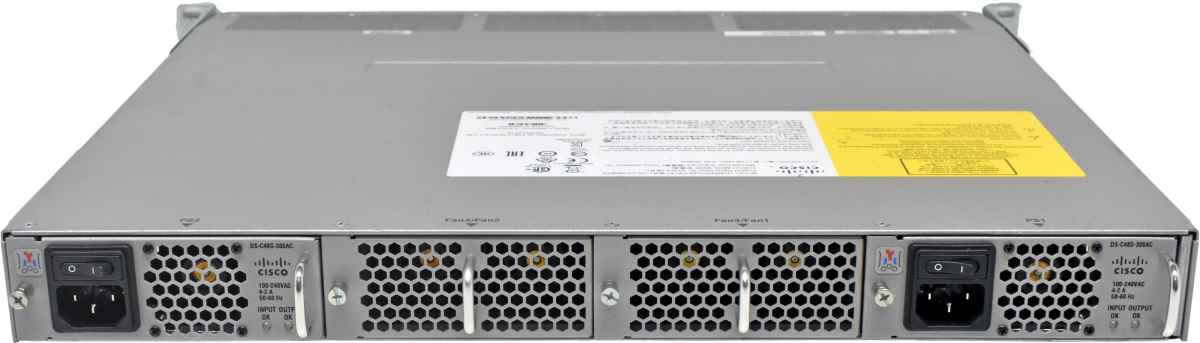 Cisco DS-C9148S-K9 68-5131-02 48-Port SFP+ 16G FC Switch +Rack Ears