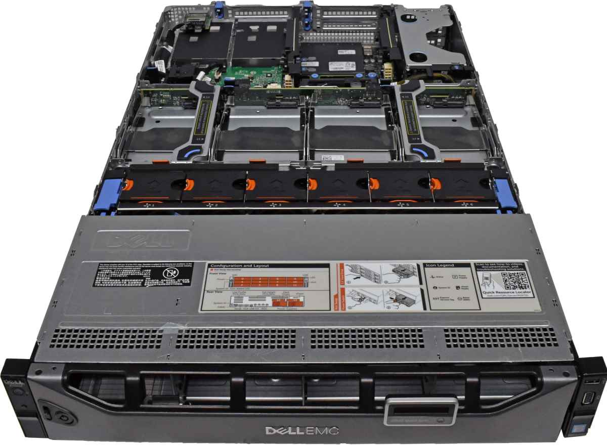 Dell PowerEdge R730xd Server 2xE5-2680 V4 256GB RAM 16x LFF 3,5 + 2x SFF 2.5 H730mini  98TB