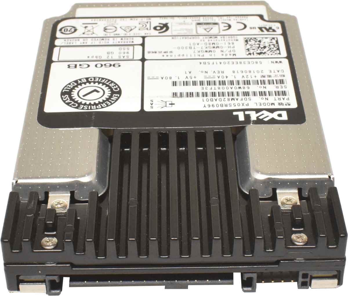Dell 960GB 2.5" 12Gbps SAS SSD PX05SRB096Y 0MWGK7 Dell 960GB 2.5" 12Gbps SAS SSD PX05SRB096Y 0MWGK7