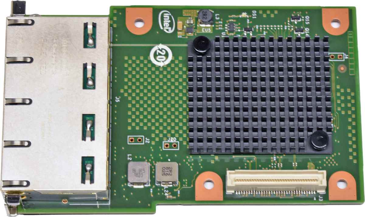 Fujitsu Intel I357T40CPG1P5 Quad-Port 1GbE Mezzanine Card for Primergy RX2000