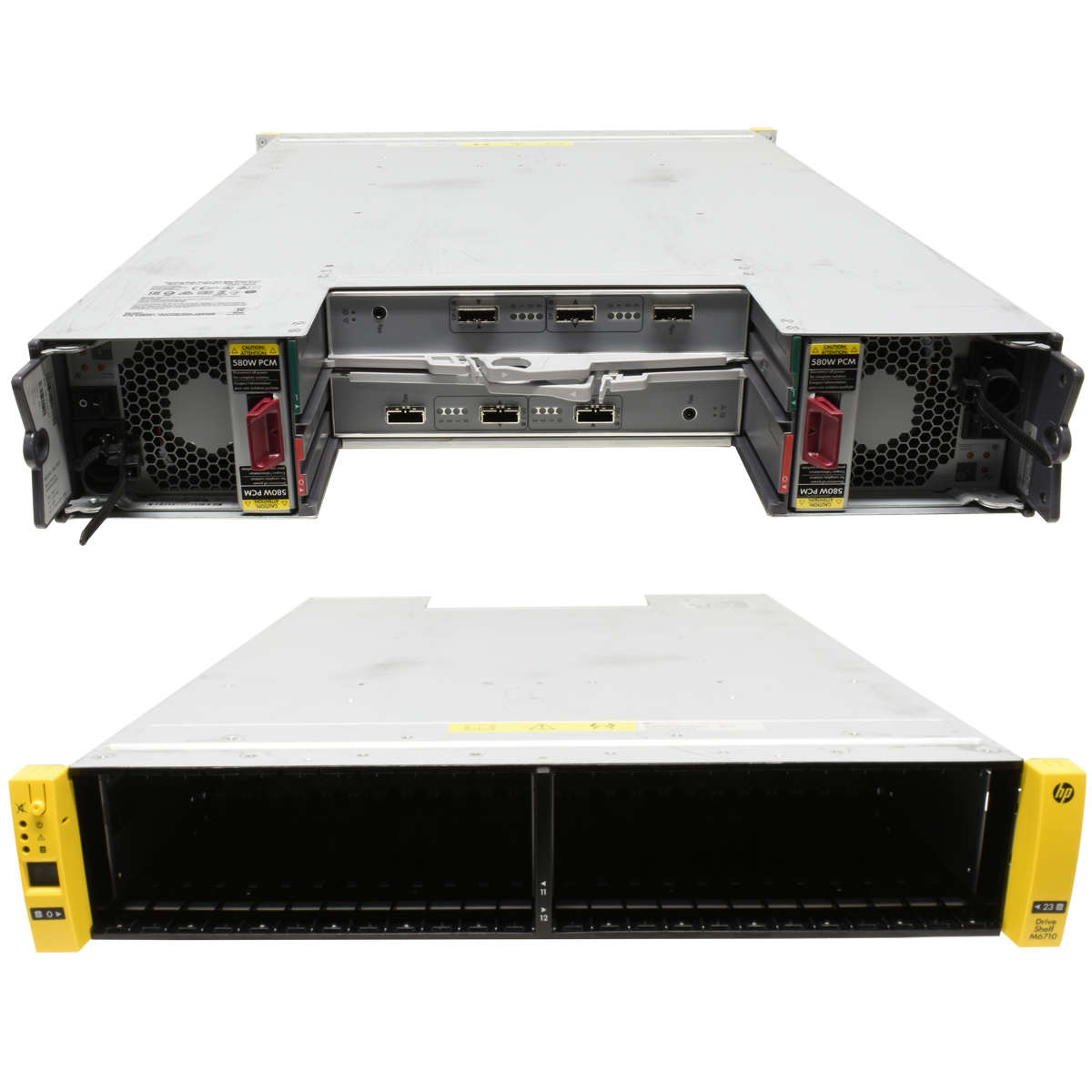HP-Drive-Shelf-M6710-QR490-63012-24Bay-2-5-2x-Cont-003.jpg HP Drive Shelf M6710 QR490-63012 24Bay 2,5" 2x Controller QR491-04400 2x PSW