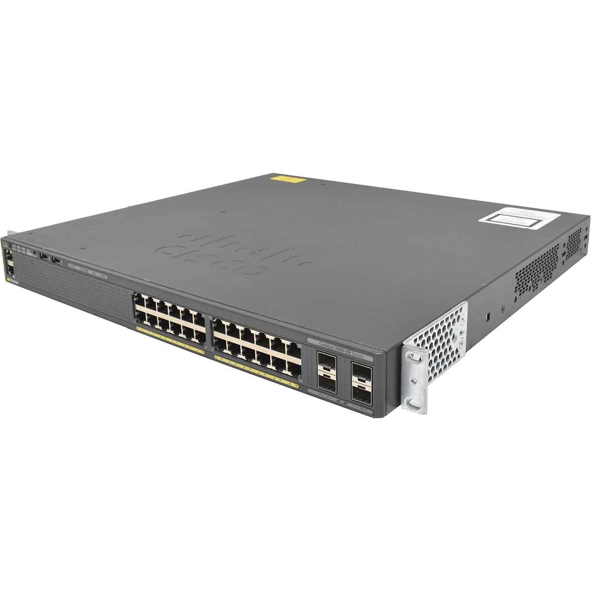 Cisco WS-C2960XR-24PS-I 24-Port PoE+ GE 4-Port SFP GE 1x PSU Rack Ears Cisco WS-C2960XR-24PS-I 24-Port PoE+ GE 4-Port SFP GE 1x PSU Rack Ears
