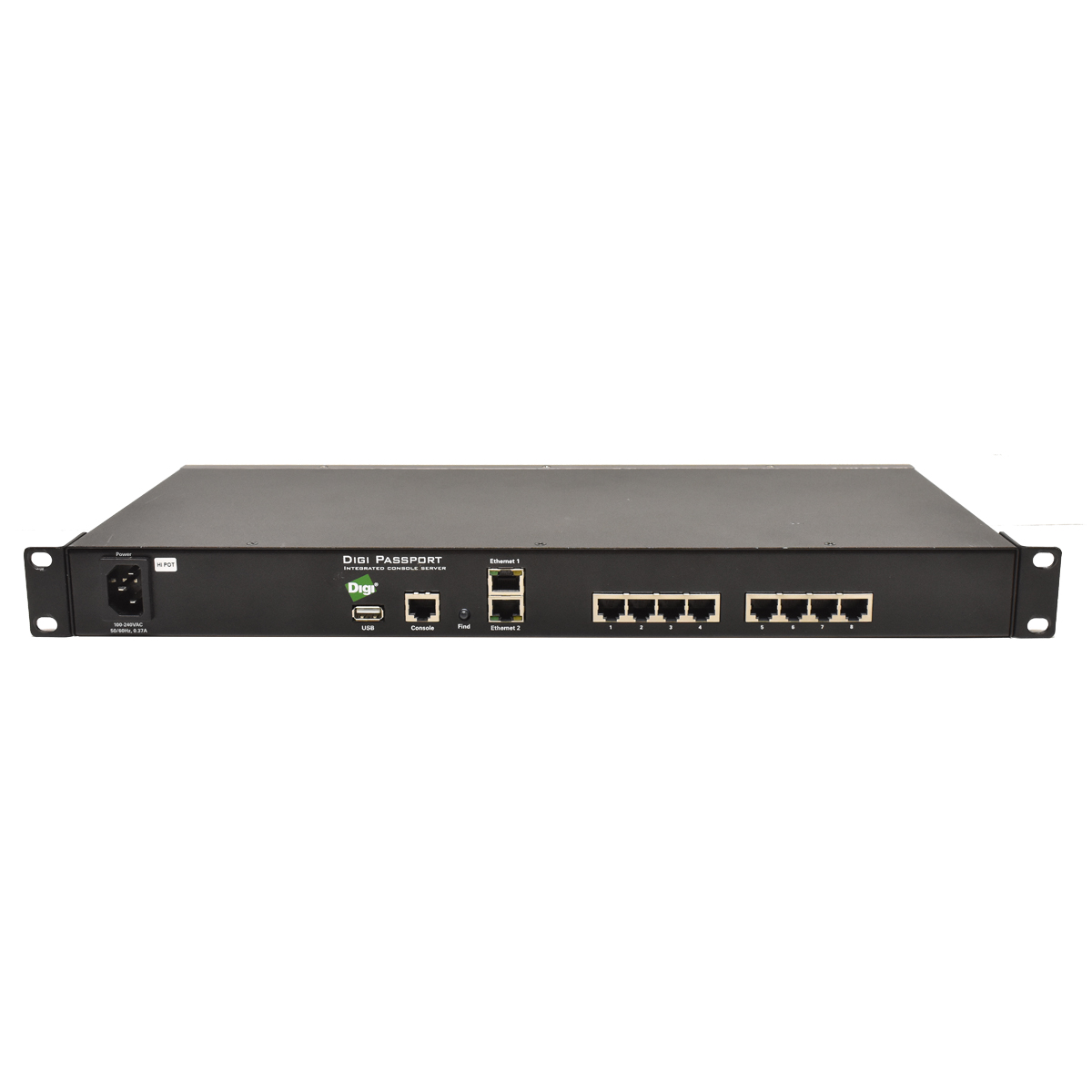 Digi Passport 8 Integrated Console Server 1P 50001349-01 Digi Passport 8 Integrated Console Server 1P 50001349-01