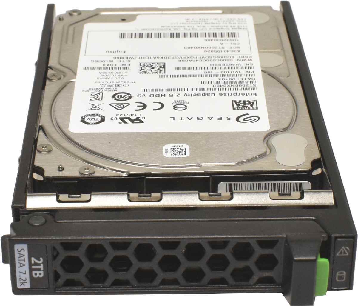 Fujitsu Seagate 2TB 2.5" 7.2K 6G SATA HDD Festplatte ST2000NX0403 A3C40195929 Fujitsu Seagate 2TB 2.5" 7.2K 6G SATA HDD Festplatte ST2000NX0403 A3C40195929