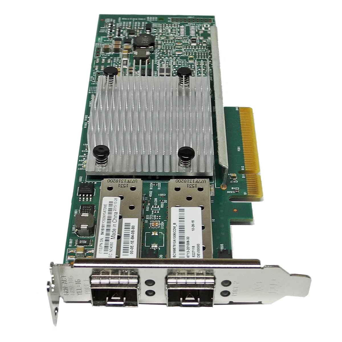 IBM 94Y5181 BroadCom NetXtreme Dual-Port 10Gb FC SFP+ Network Adapter LP IBM 94Y5181 BroadCom NetXtreme Dual-Port 10Gb FC SFP+ Network Adapter LP
