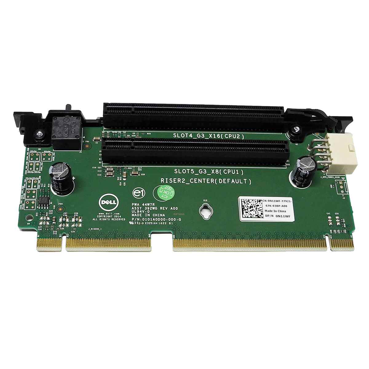 DELL 0N11WF Riser 2 Board 2x PCIe x16 3.0 für PowerEdge R730 R730xd Server DELL 0N11WF Riser 2 Board 2x PCIe x16 3.0 für PowerEdge R730 R730xd Server