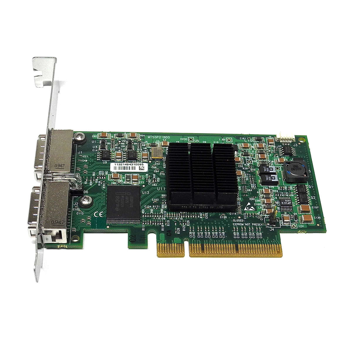HP-Dual-Port-Infiniband-4X-DDR-PCIe-x8-HC-Adapter-002.jpg HP Dual Port Infiniband 4X DDR PCIe x8 HC Adapter 487504-001 483513-B21