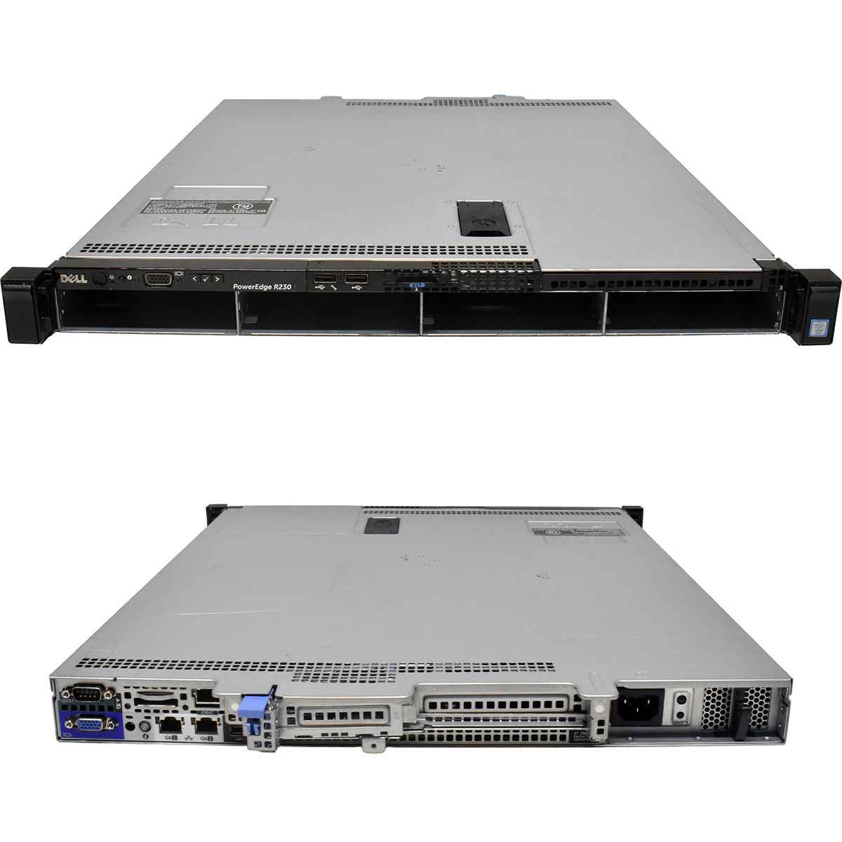 Dell PowerEdge R230 Server E3-1270 v6 3.80 GHz 16GB PC4 Perc H730 iDRAC8 4x LFF 3,5