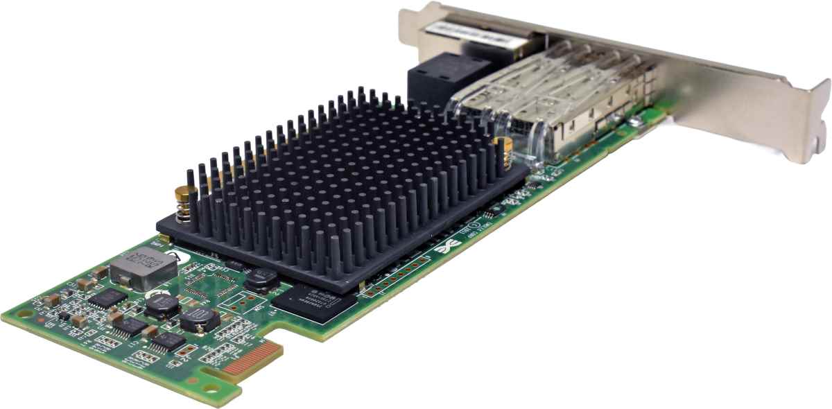 IBM Emulex 2CC0 00E3505 P006932-43E 4-Port (2x10G SFP+/2x GE RJ-45) PCIe x8 Server Adapter for Power 8