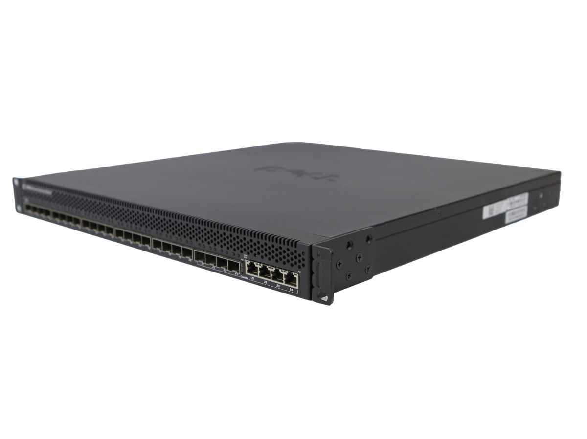 Dell PowerConnect 8024F 0P91K4 24-Port SFP+ 10G Ethernet Switch 4x 10G RJ-45