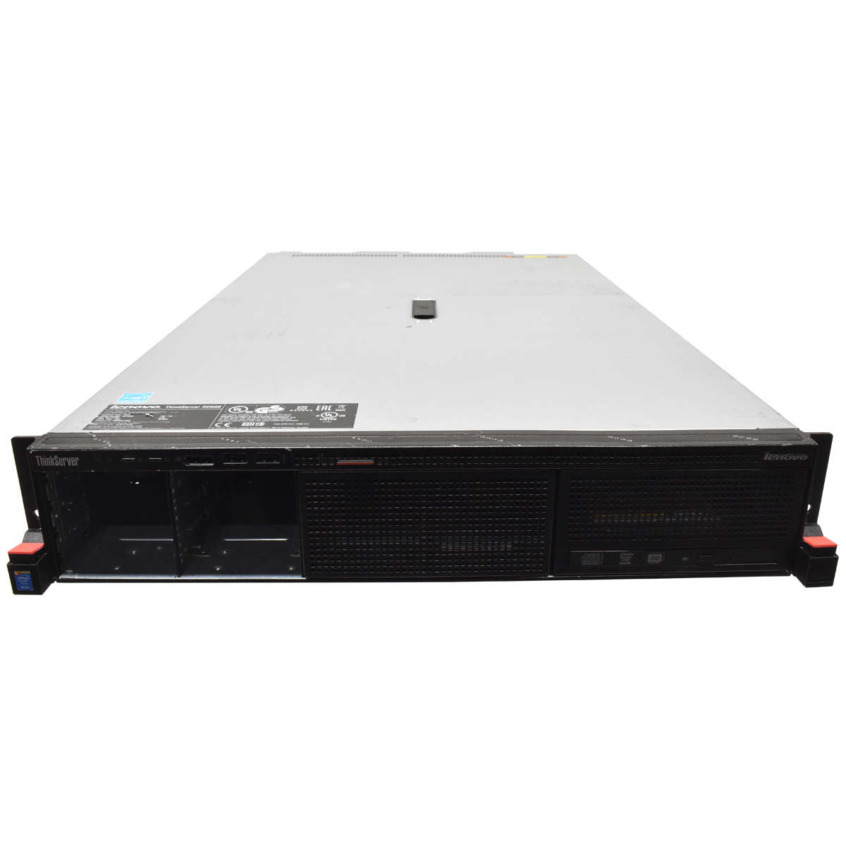 Lenovo-ThinkServer-RD650-Xeon-E5-2620-v3-6C-2-4-GH-002.jpg Lenovo ThinkServer RD650 Xeon E5-2620 v3 6C 2.4 GHz 32GB PC4 8x SFF 2U 19 Zoll