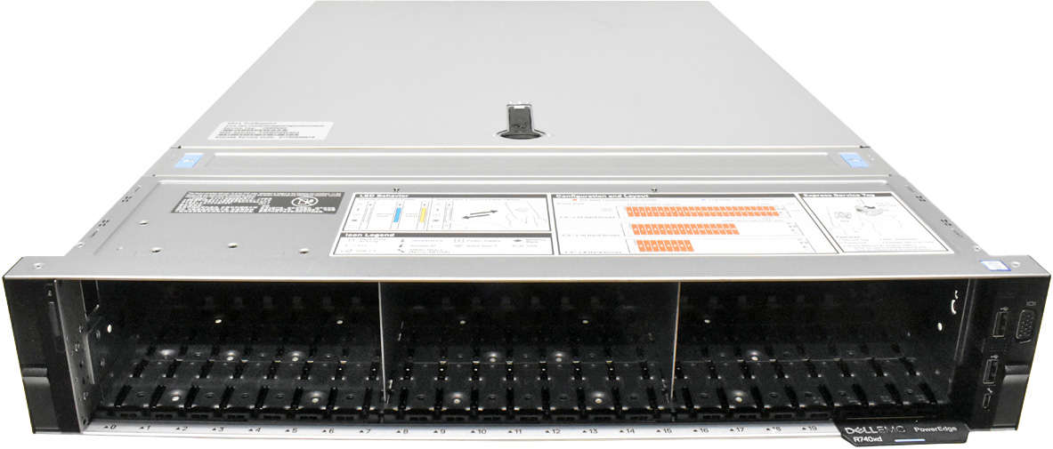 Dell-PowerEdge-R740xd-NO-CPU-RAM-2x-Performance-HS-001.jpg Dell PowerEdge R740xd NO CPU RAM 2x Performance HS 28x SFF 2,5" H740p mini