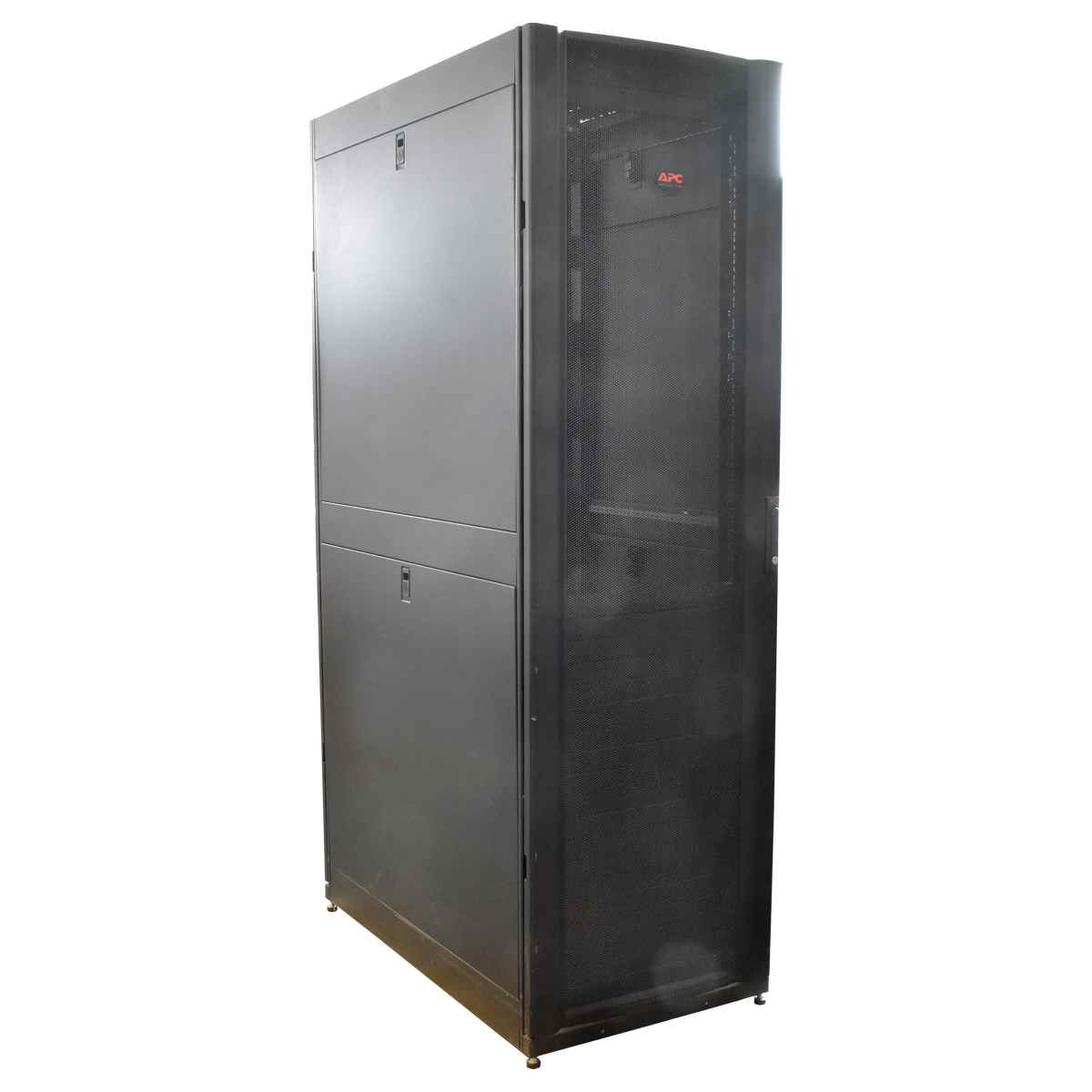 APC NetShelter AR3100 42 HE Server Rack B60cm x H199,1cm + APC Metered Rack PDU AP8853 230V 32A 6xC19 36xC13 APC NetShelter AR3100 42 HE Server Rack B60cm x H199,1cm + APC Metered Rack PDU AP8853 230V 32A 6xC19 36xC13