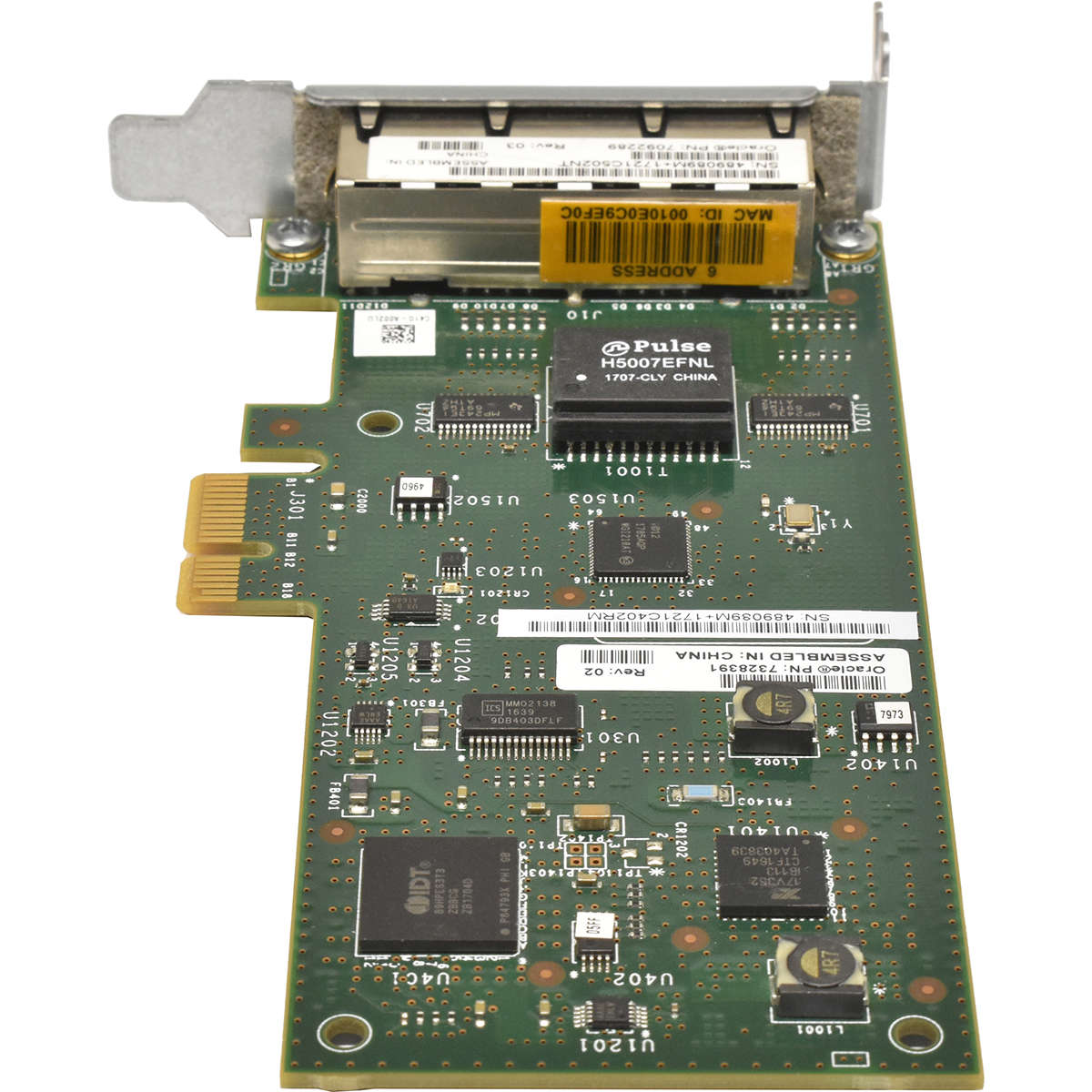 Oracle-Netzwerk-Karte-3-Ports-Cluster-Heartbeat-As-003.jpg Oracle Netzwerk Karte 3-Ports Cluster Heartbeat Assembly PCI 7092289 7328391 LP