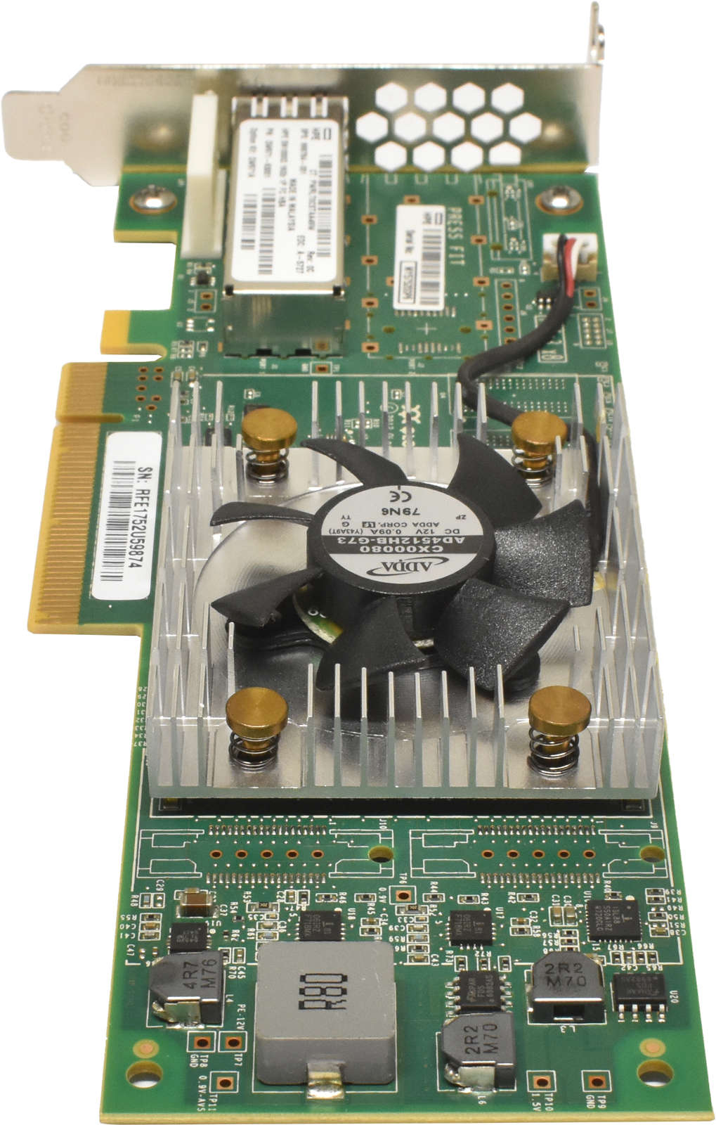 HP Qlogic SN1000Q QLE2660-HP Single-Port FC 16Gb PCle x8 Network Adapter LP 699764-001 + GBIC